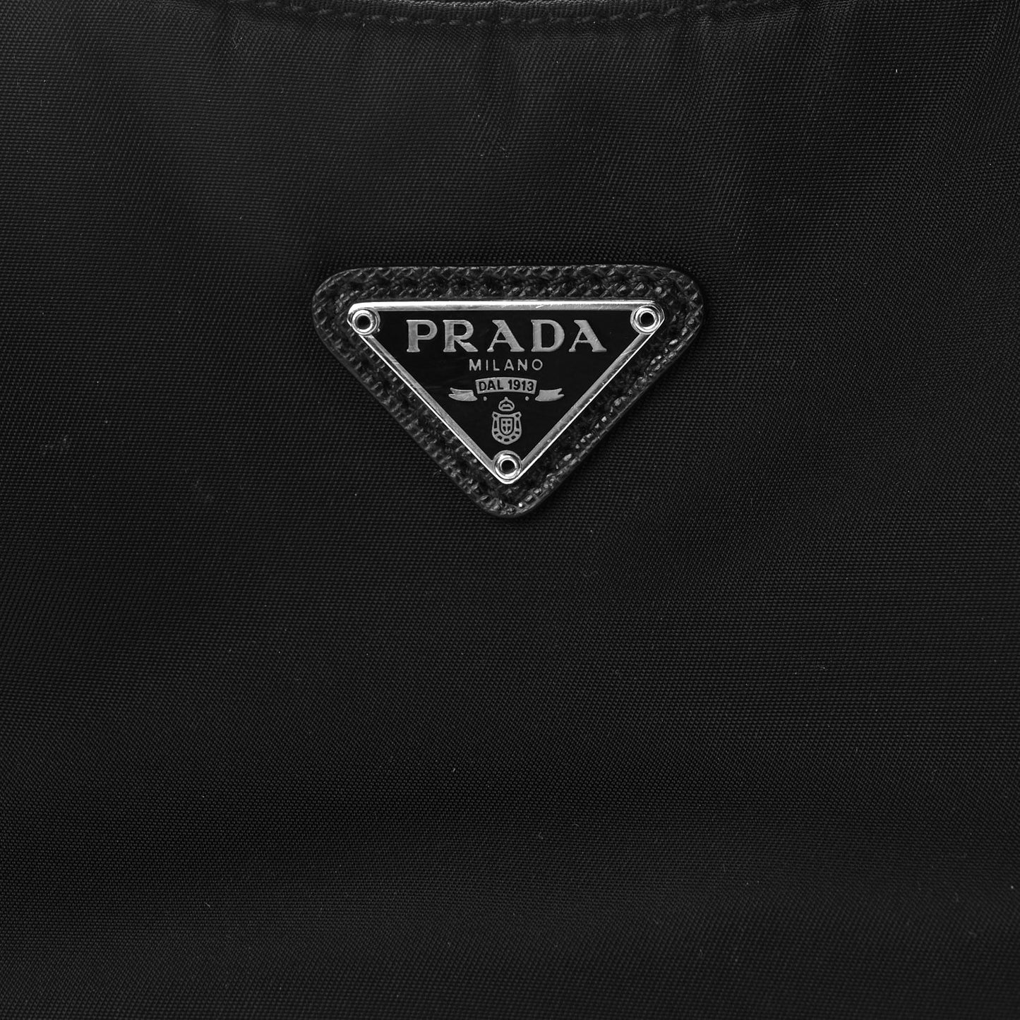 Prada Tessuto Nylon Mini Re-Edition 2000 Bag  Black