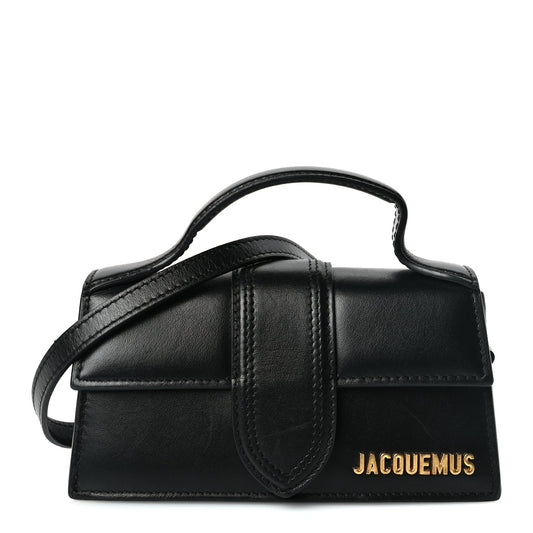 Jacquemus Smooth Calfskin Le Bambino Black