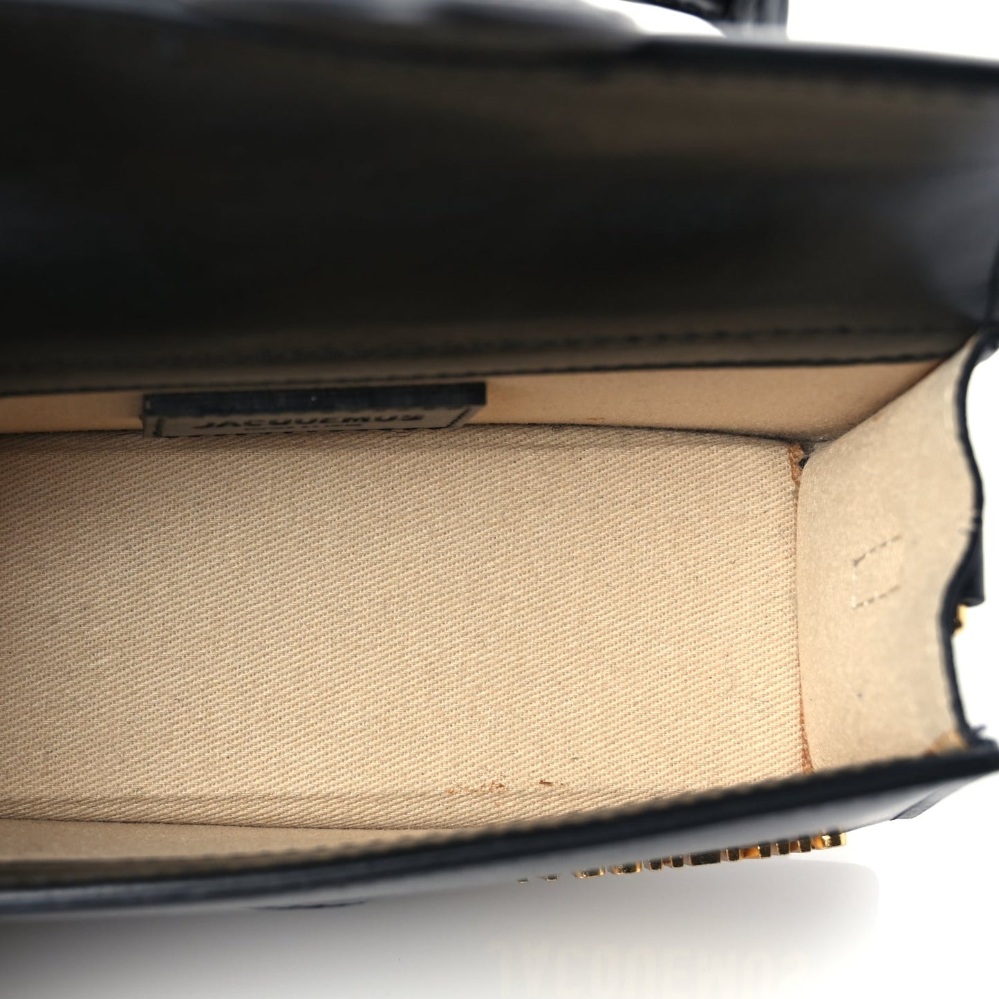 Jacquemus Smooth Calfskin Le Bambino Black