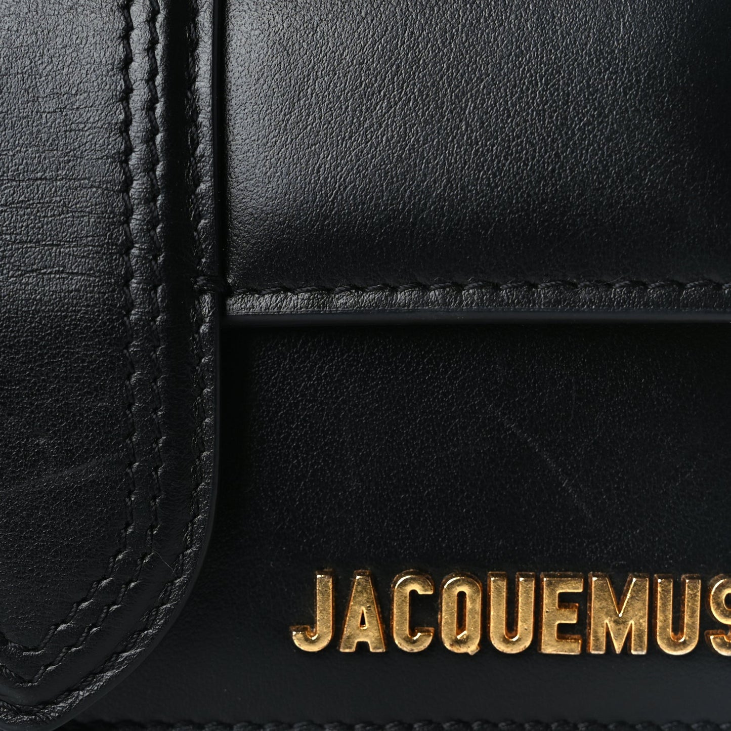 Jacquemus Smooth Calfskin Le Bambino Black