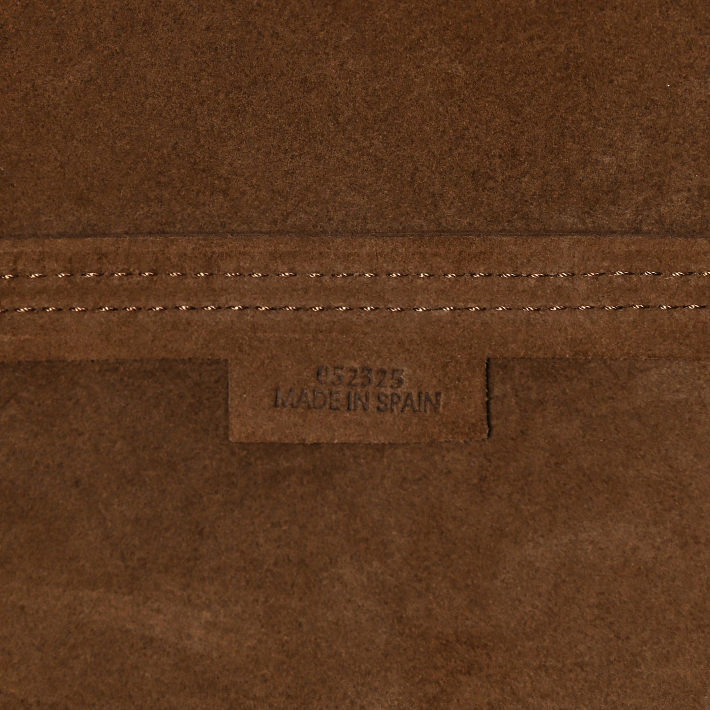 Loewe Shiny Calfskin Medium Puzzle Fold Tote Warm Desert