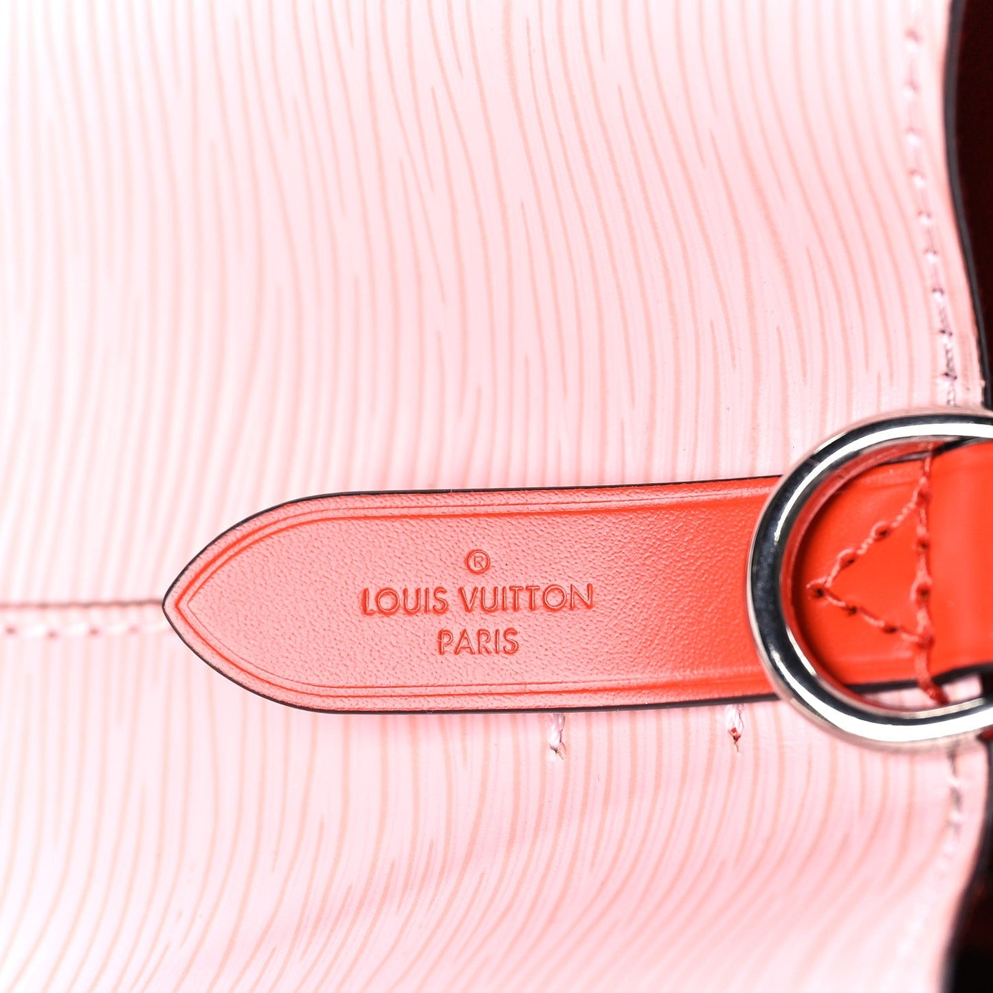Louis Vuitton Epi NeoNoe BB Rose Ballerine