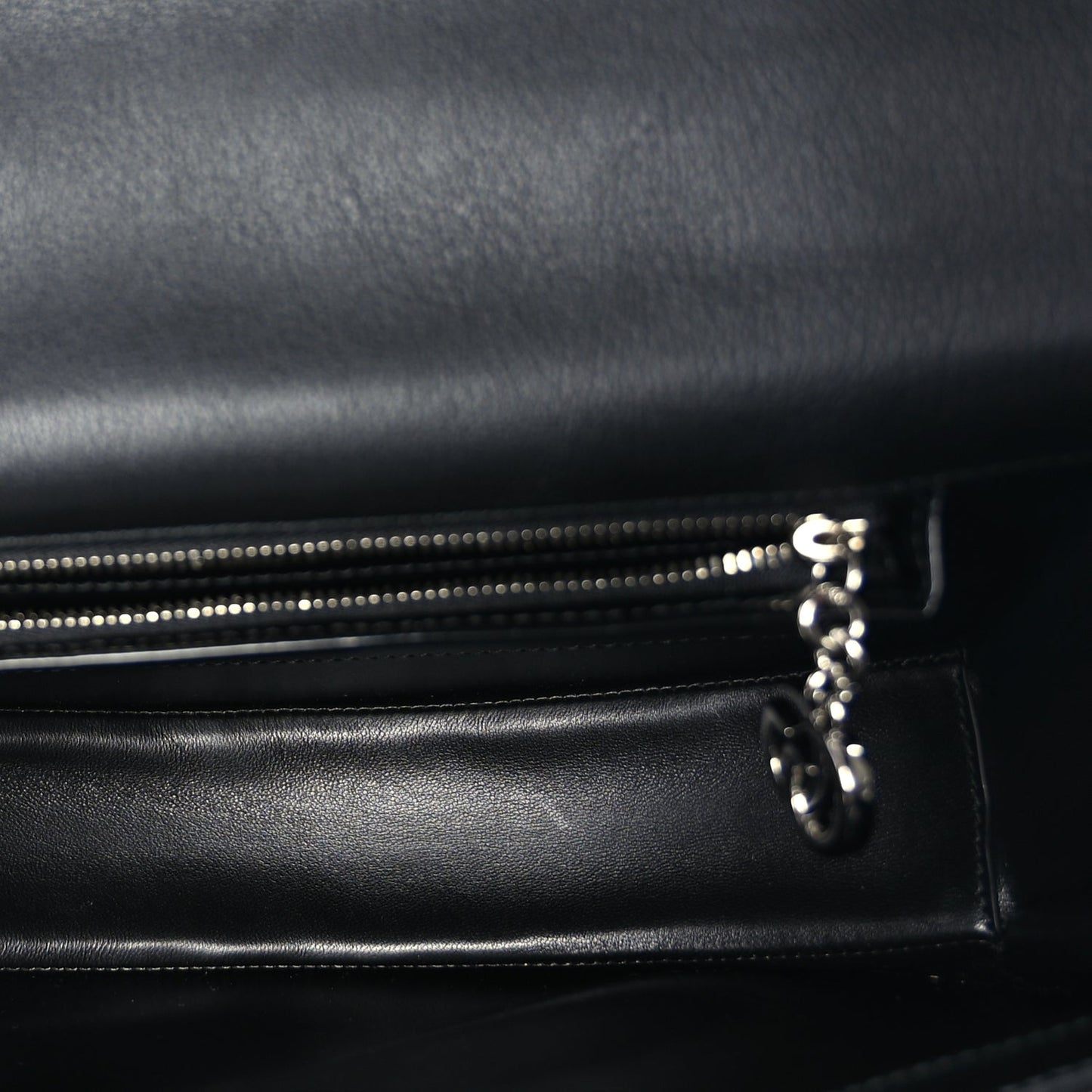 Gucci Matelasse GG Marmont Half Moon Top Handle Bag Black
