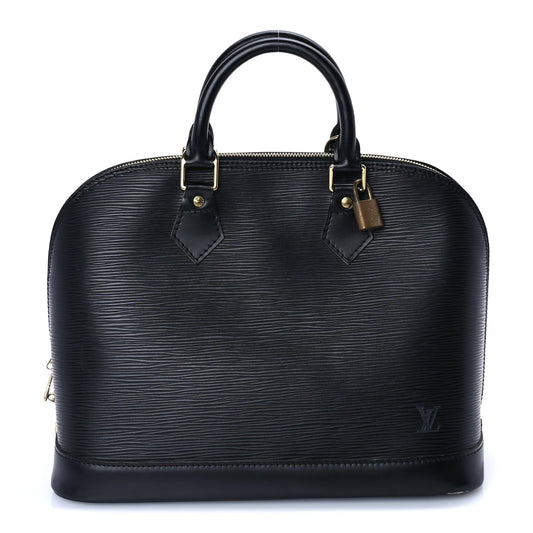 Louis Vuitton Epi Alma PM Black