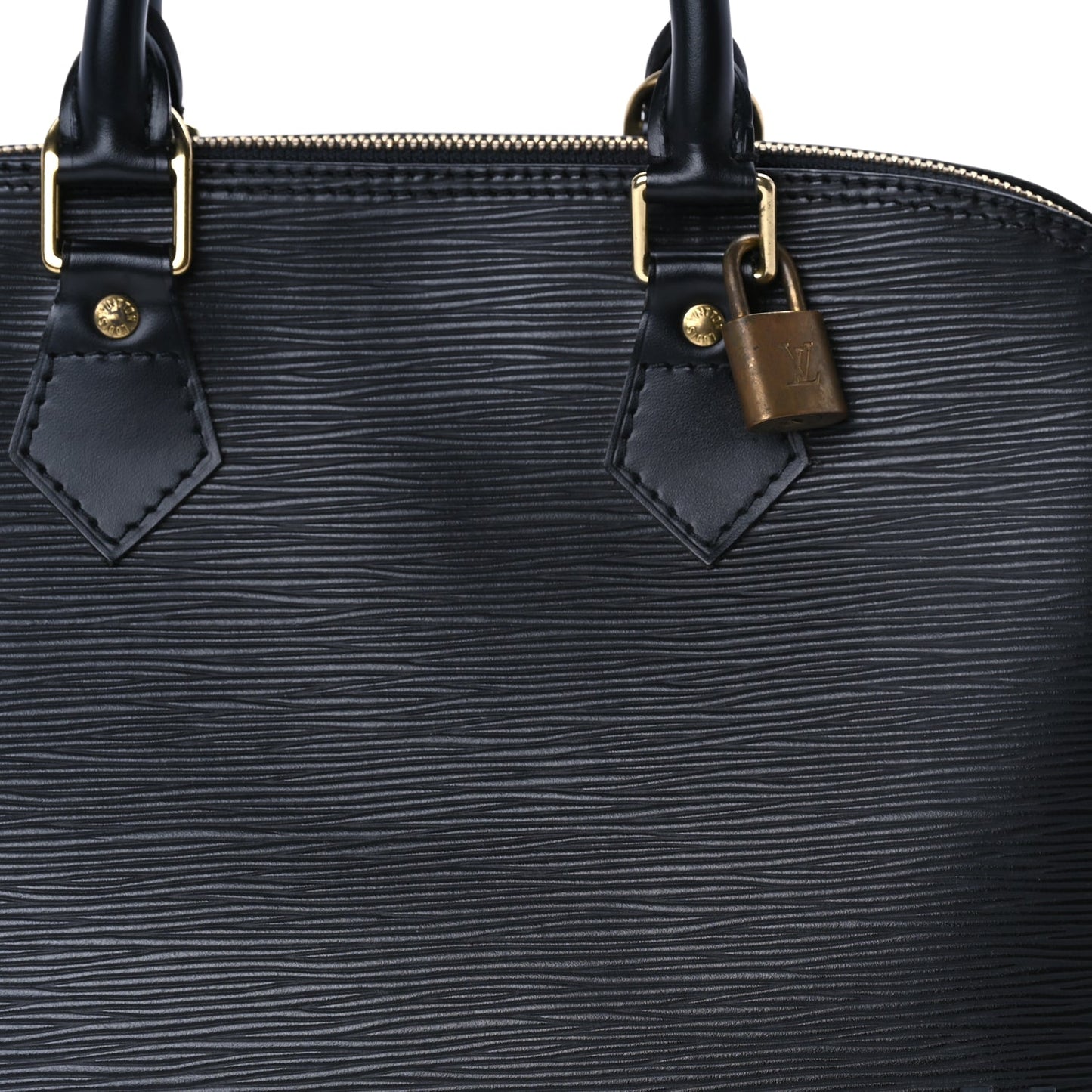 Louis Vuitton Epi Alma PM Black