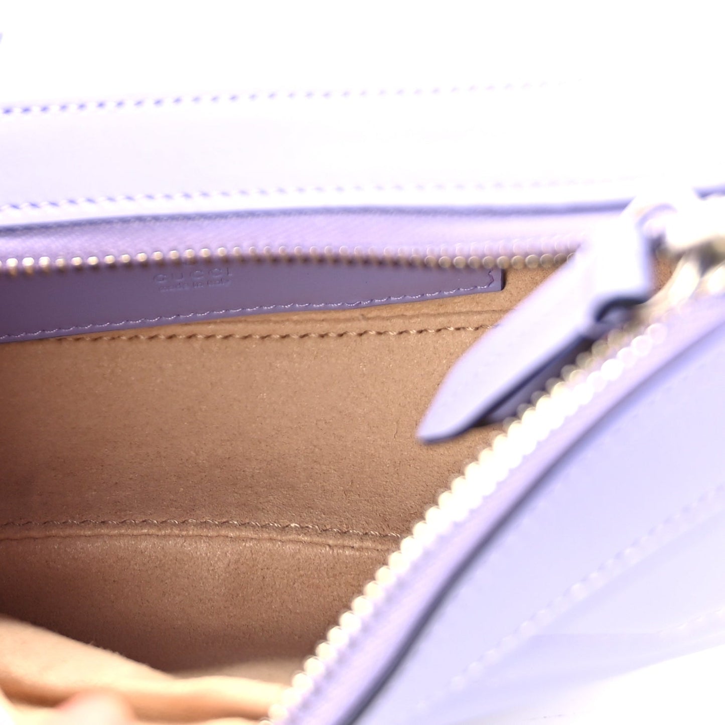Gucci Calfskin Matelasse Mini GG Marmont Half Moon Hobo  Lapis
