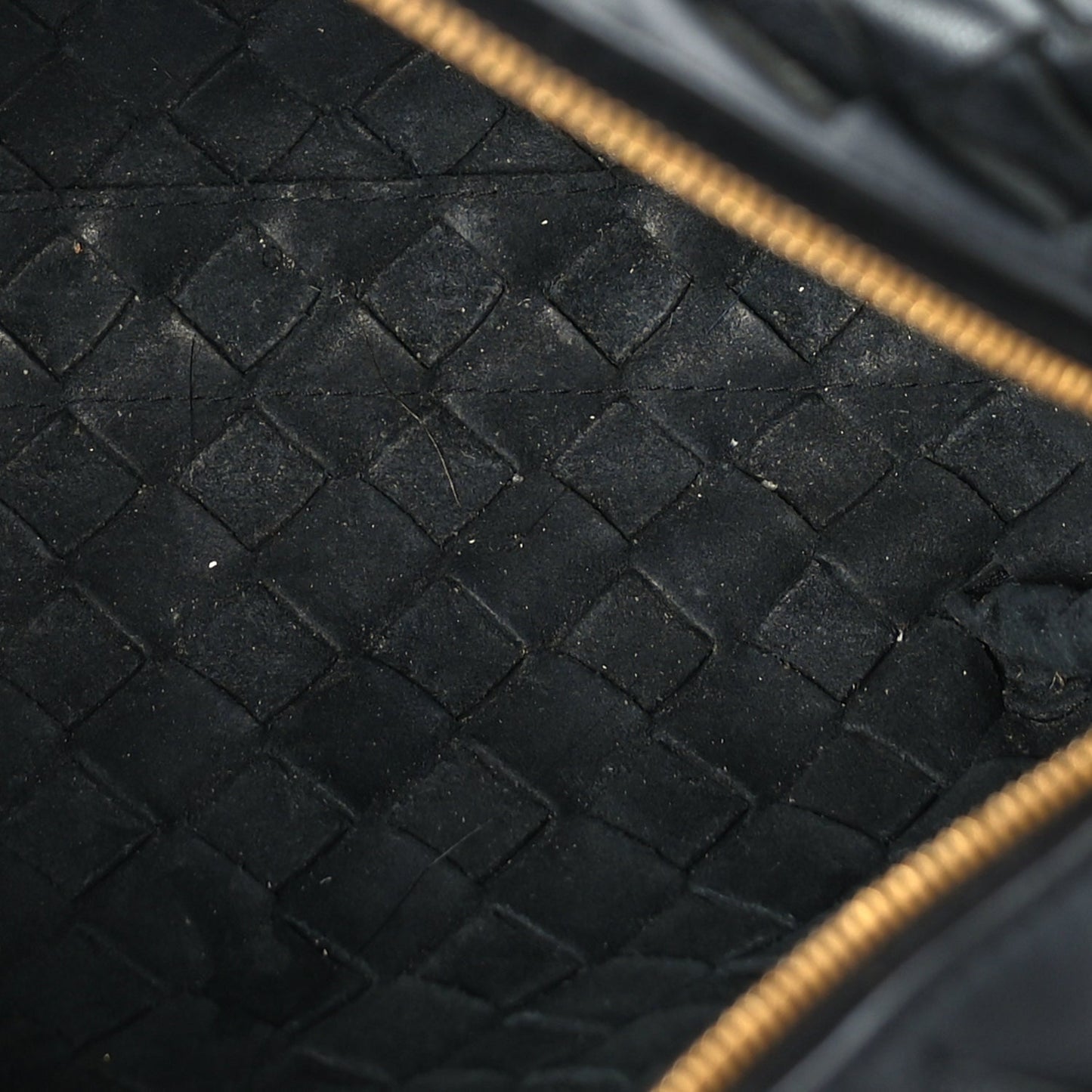 Bottega Veneta Nappa Intrecciato Medium Loop Camera Bag Black