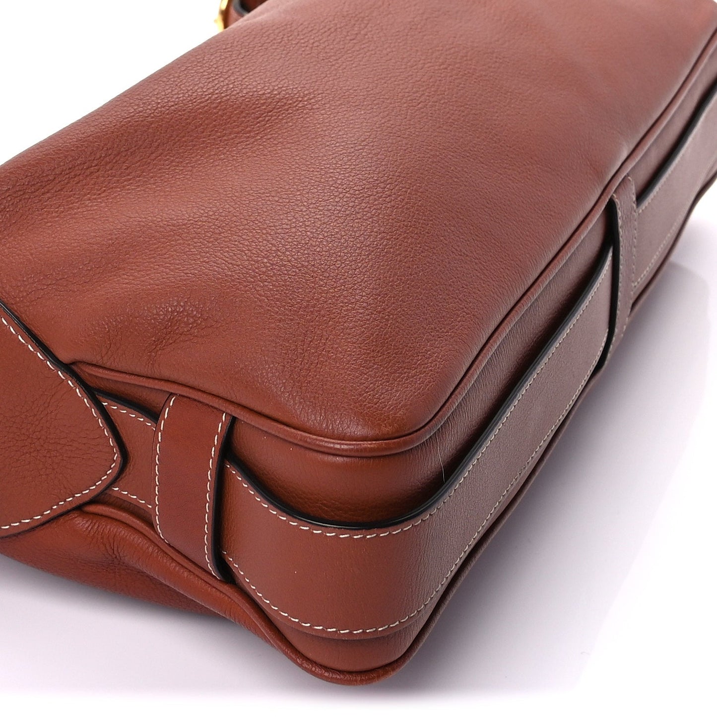 Celine Supple Calfskin Medium Romy Shoulder Bag Tan