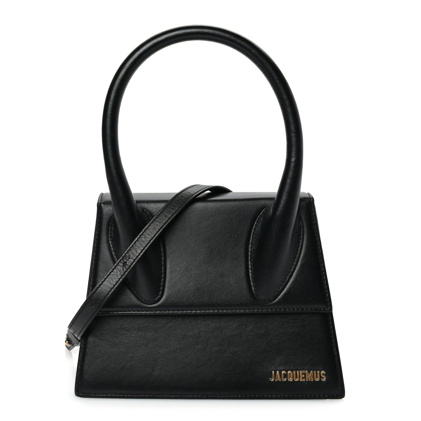 Jacquemus Smooth Calfskin Le Grand Chiquito Black