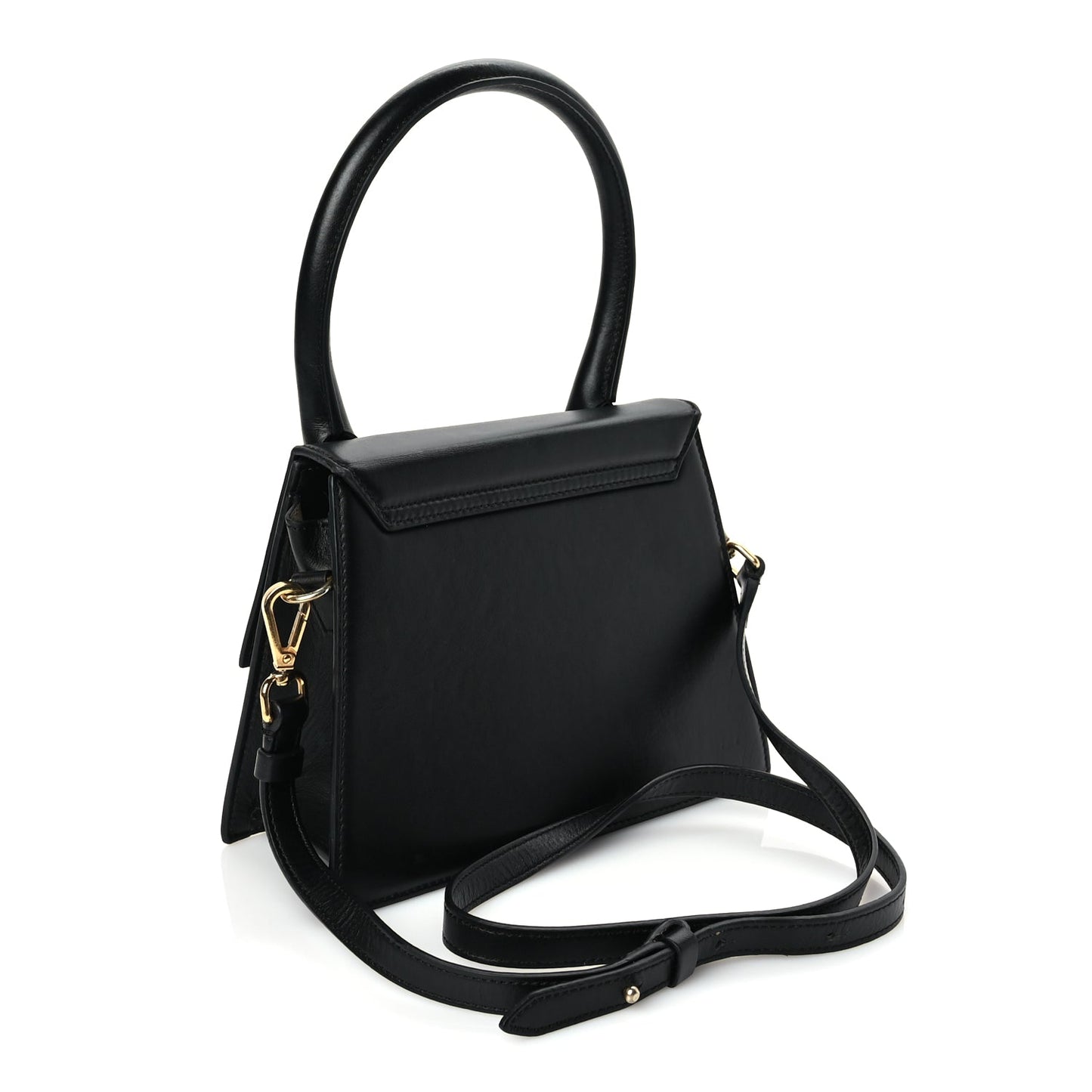 Jacquemus Smooth Calfskin Le Grand Chiquito Black