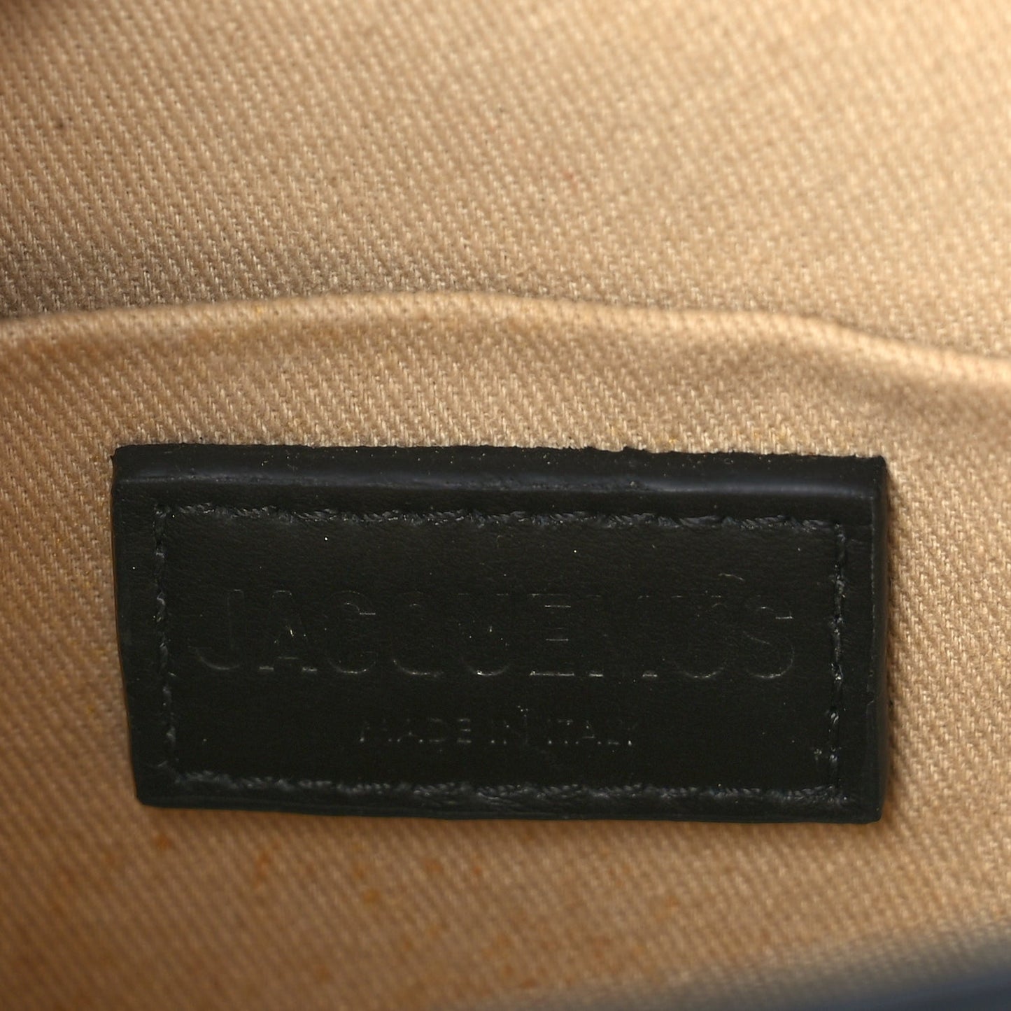 Jacquemus Smooth Calfskin Le Grand Chiquito Black