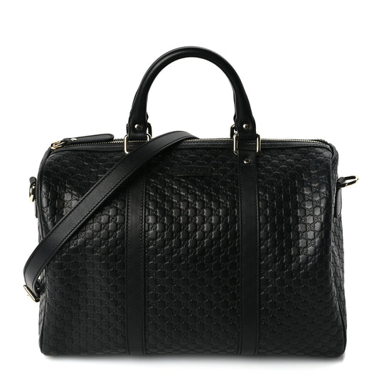Gucci Microguccissima Medium Joy Boston Black