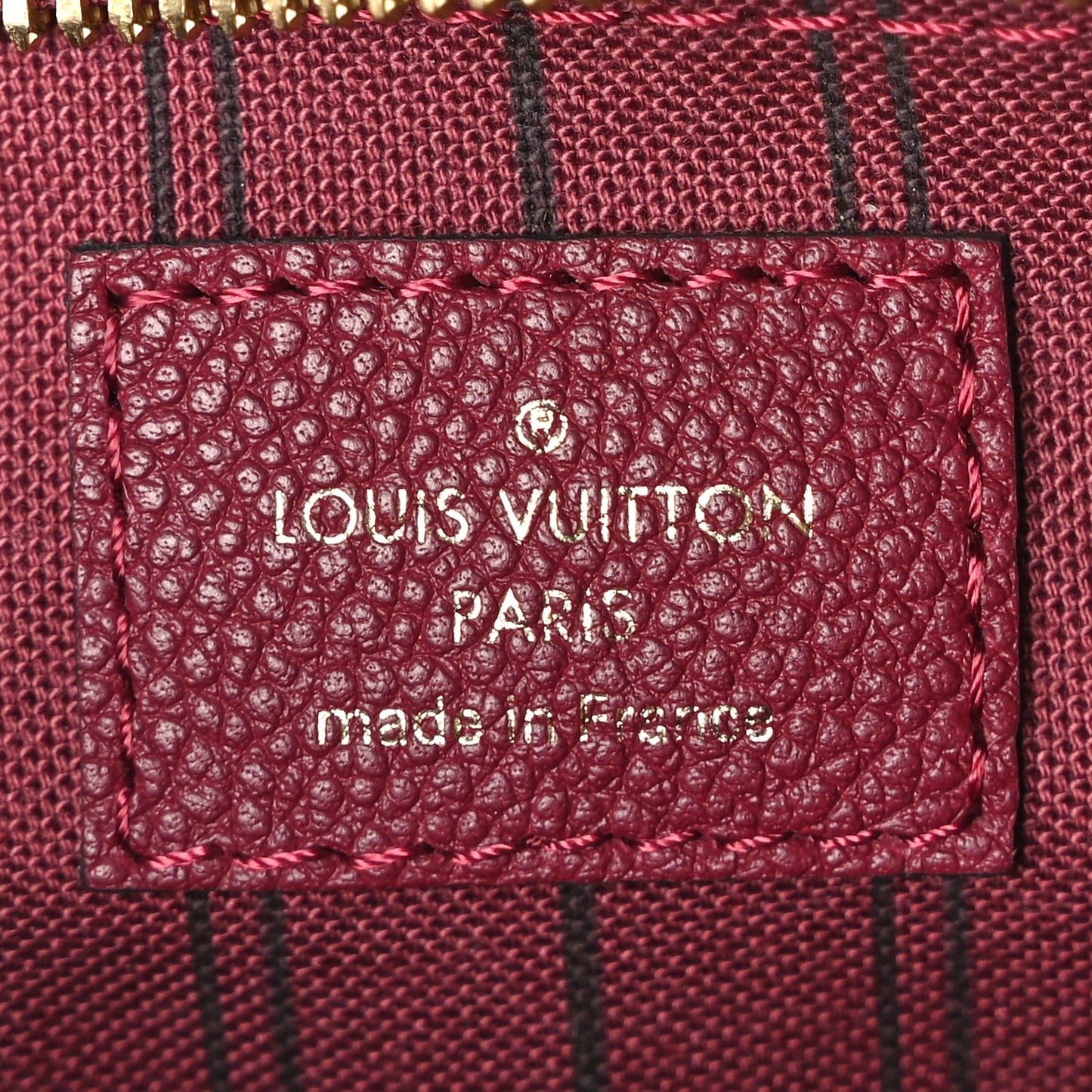 Louis Vuitton Empreinte Speedy Bandouliere 20 NM Raisin
