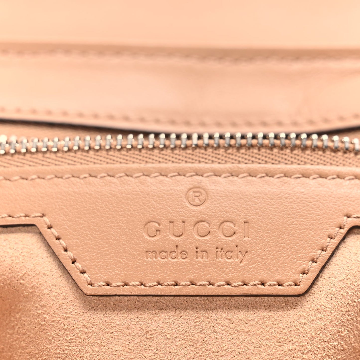 Gucci Calfskin Matelasse Aria Small GG Marmont Shoulder Bag Camelia