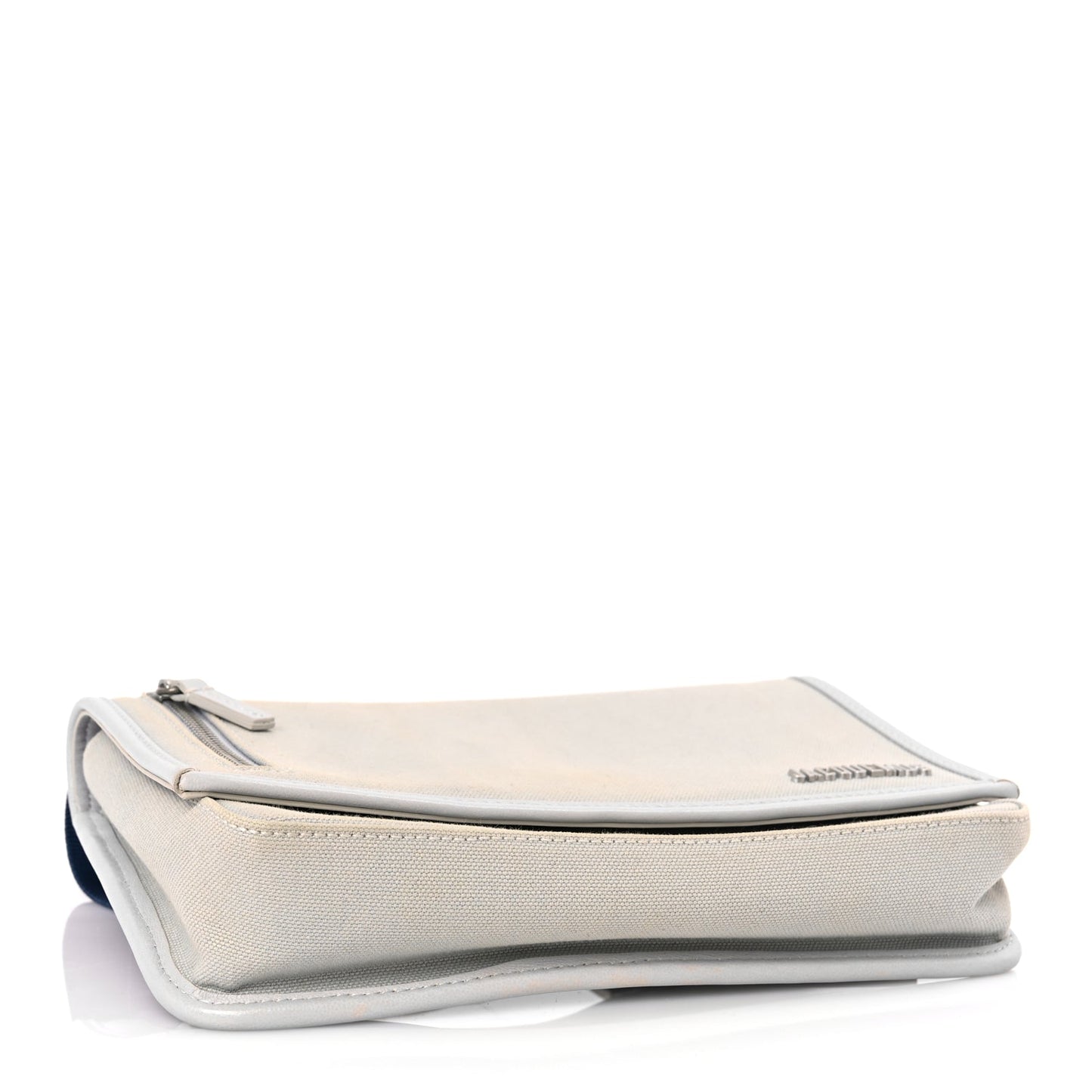 Jacquemus Canvas Le Messageru Bag  Grey