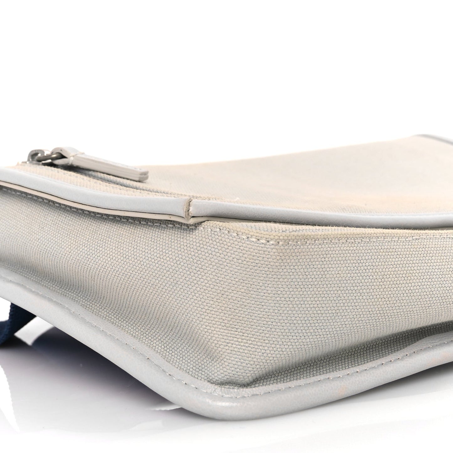 Jacquemus Canvas Le Messageru Bag  Grey