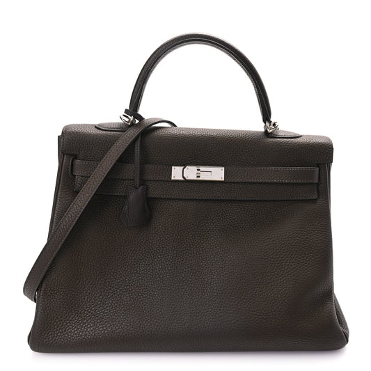 Hermes Togo Kelly Retourne 35 Ecorce