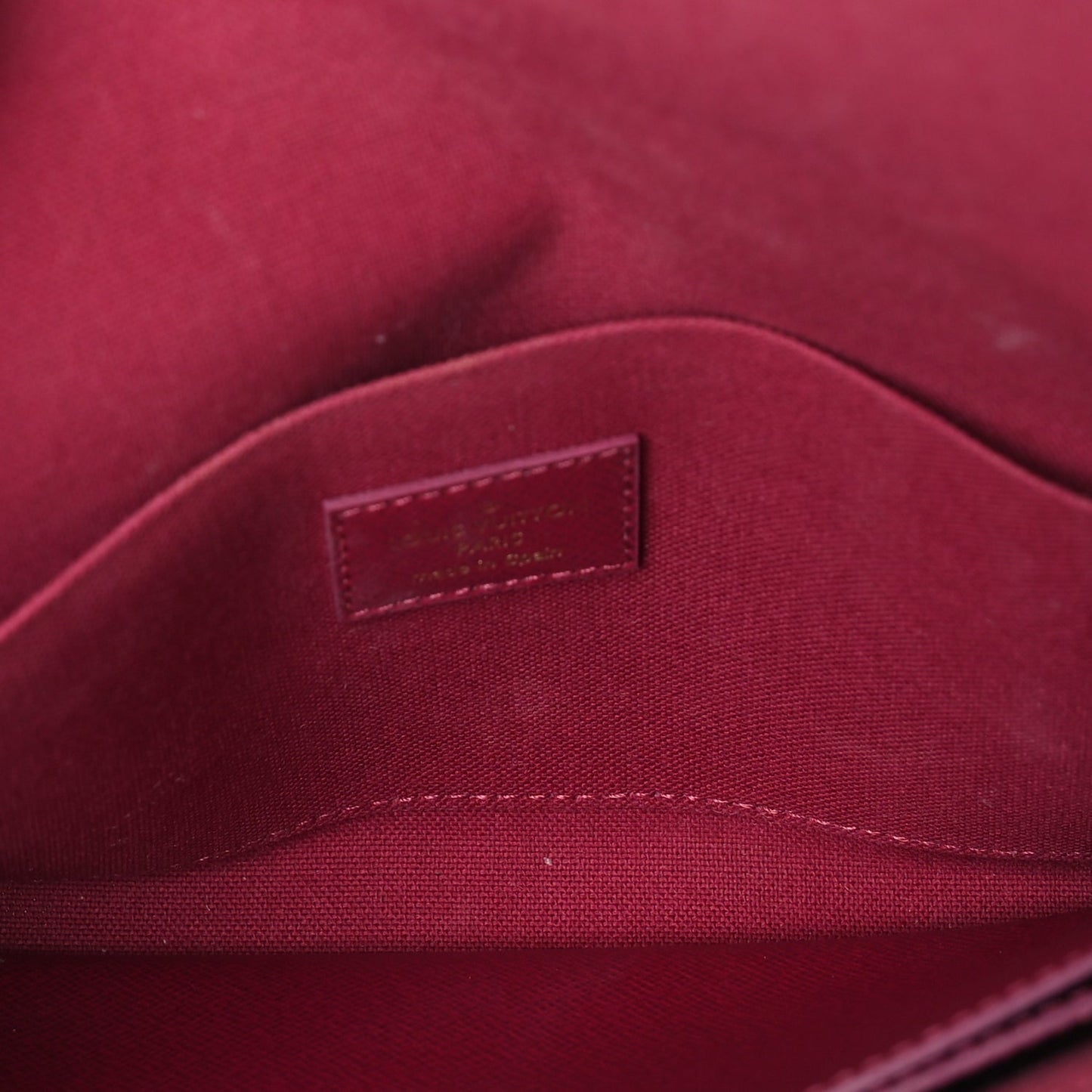 Louis Vuitton Monogram Pochette Felicie Chain Wallet  Fuchsia