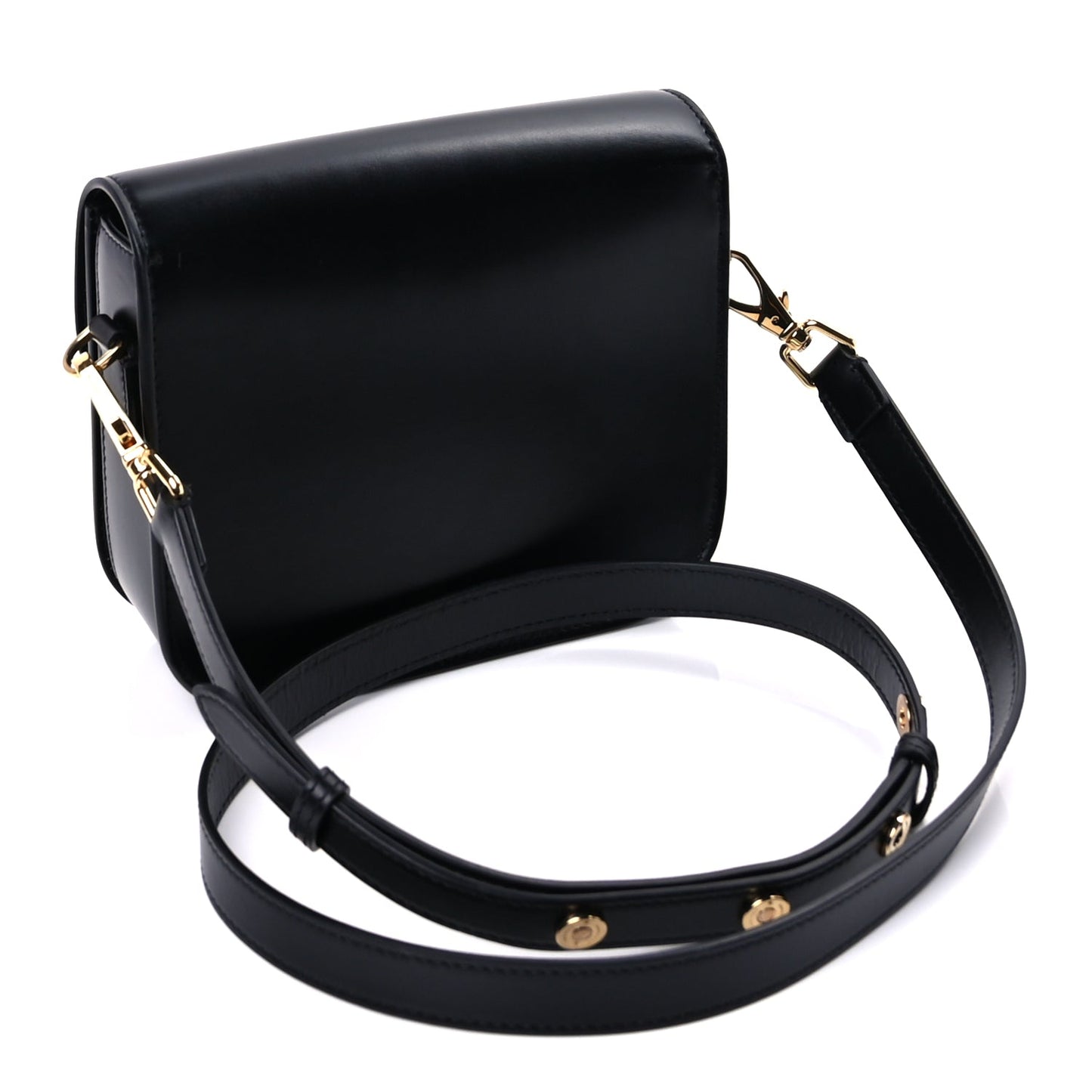 Burberry Calfskin Small Elizabeth Bag  Black