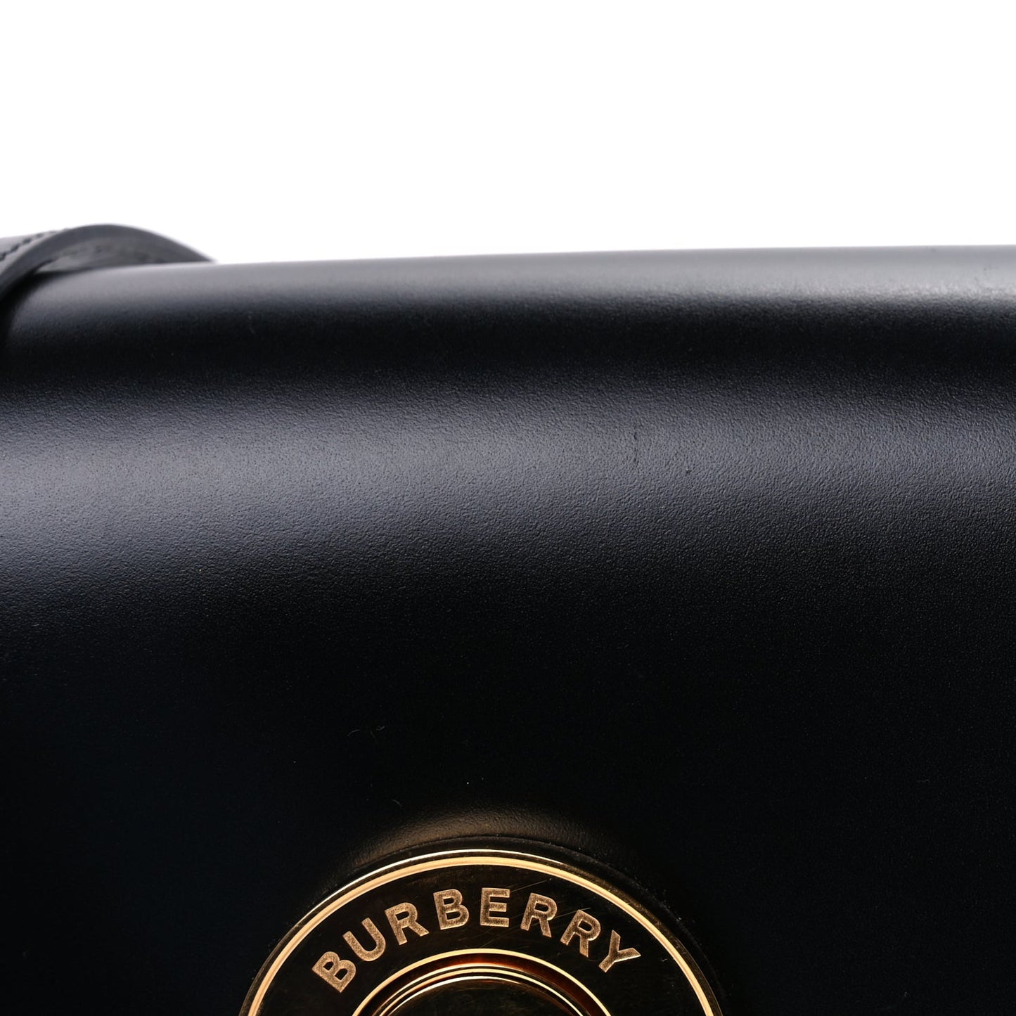 Burberry Calfskin Small Elizabeth Bag  Black