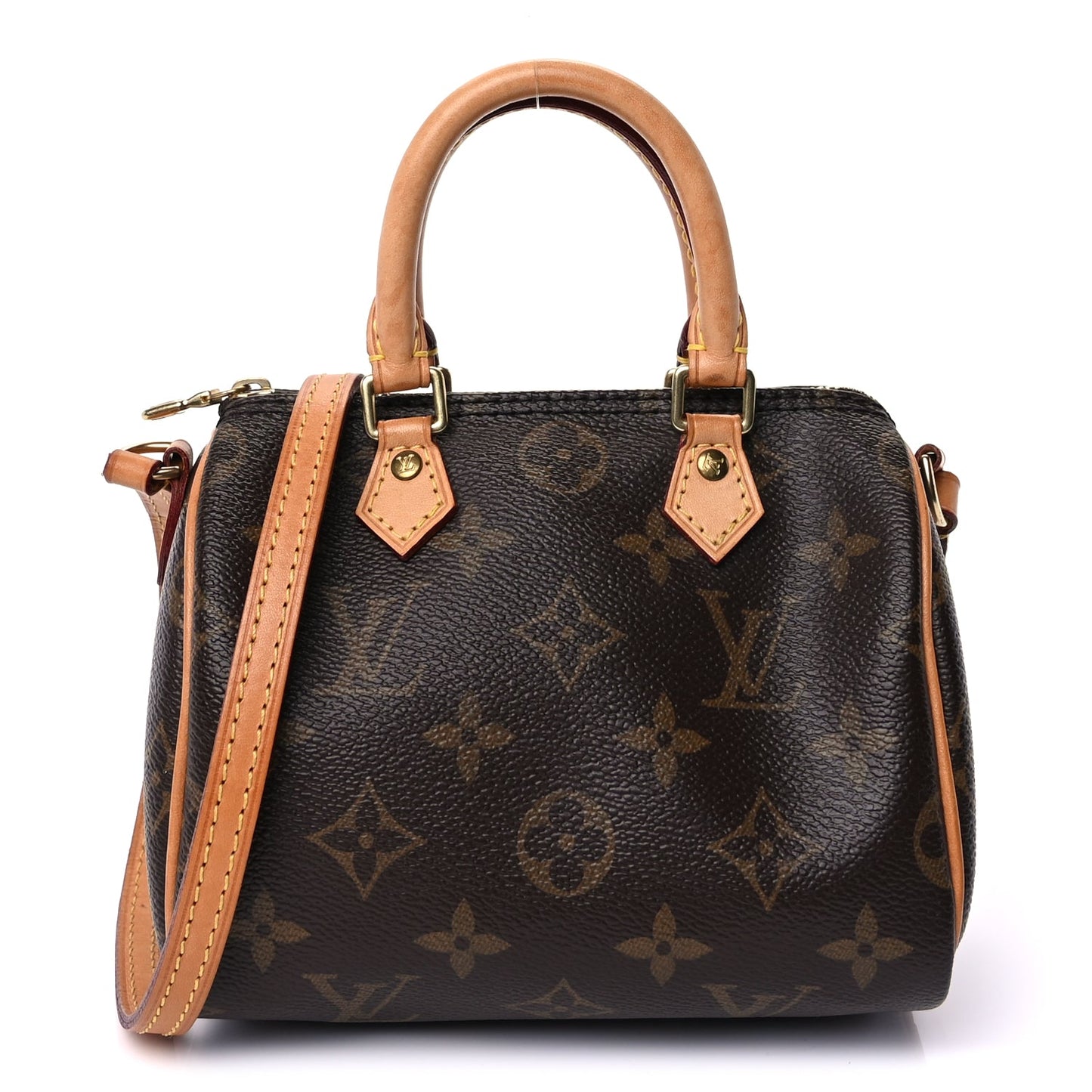 Louis Vuitton Monogram Nano Speedy Bandouliere