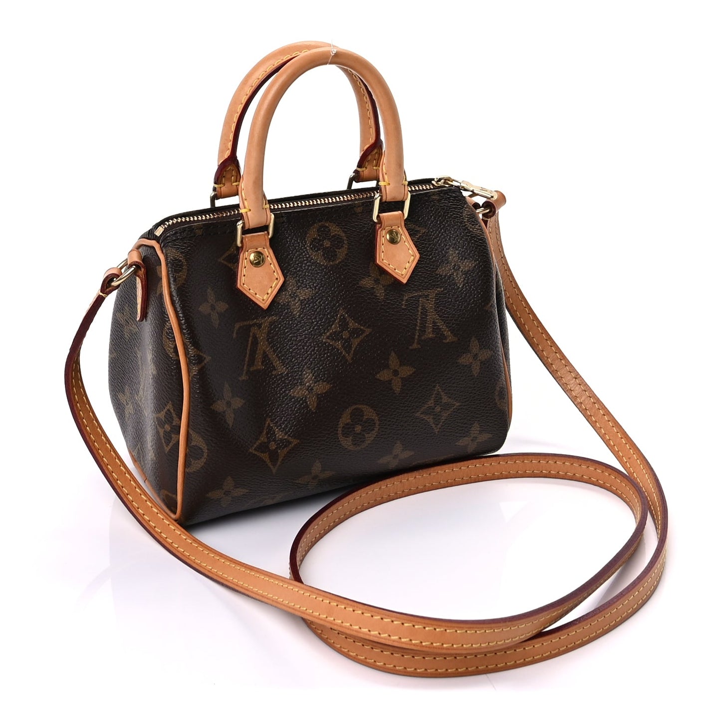 Louis Vuitton Monogram Nano Speedy Bandouliere