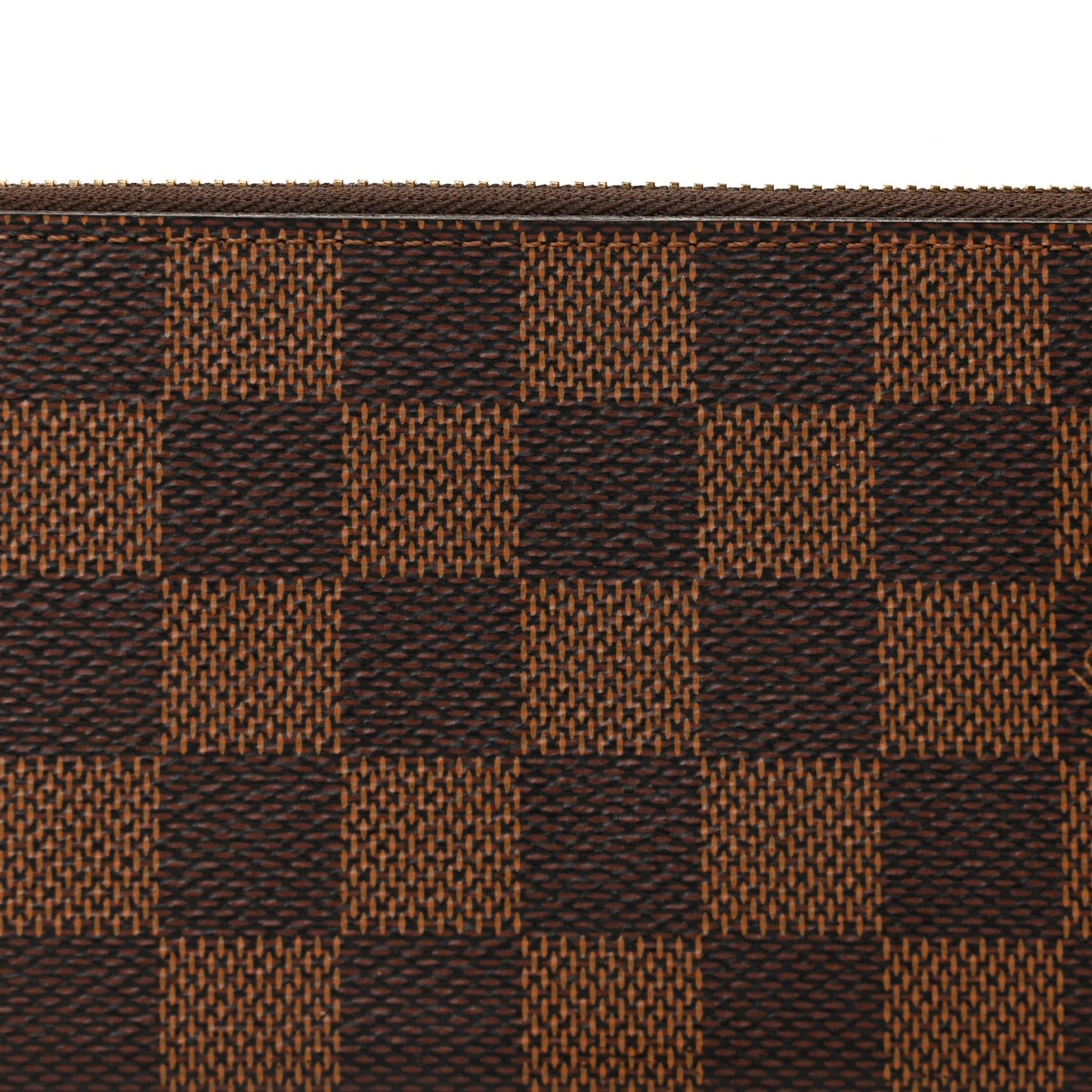 Louis Vuitton Damier Ebene Clemence Wallet Cherry