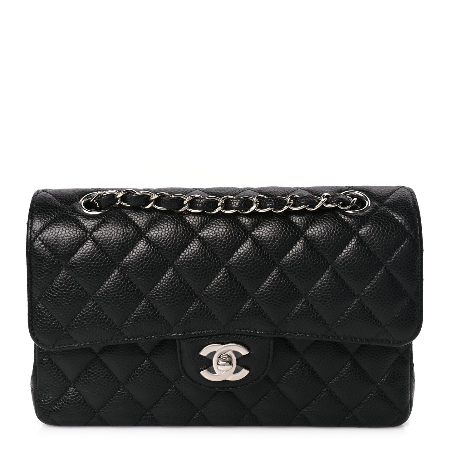 Chanel Caviar Quilted Small Double Flap Black
