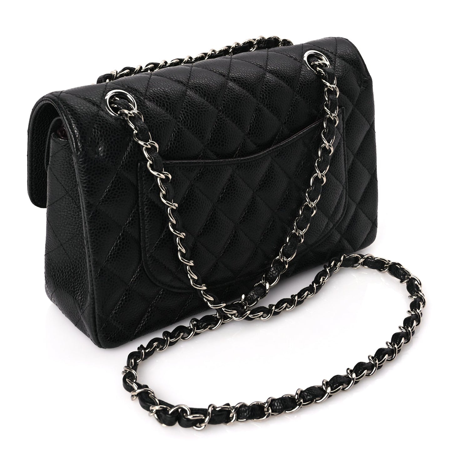 Chanel Caviar Quilted Small Double Flap Black
