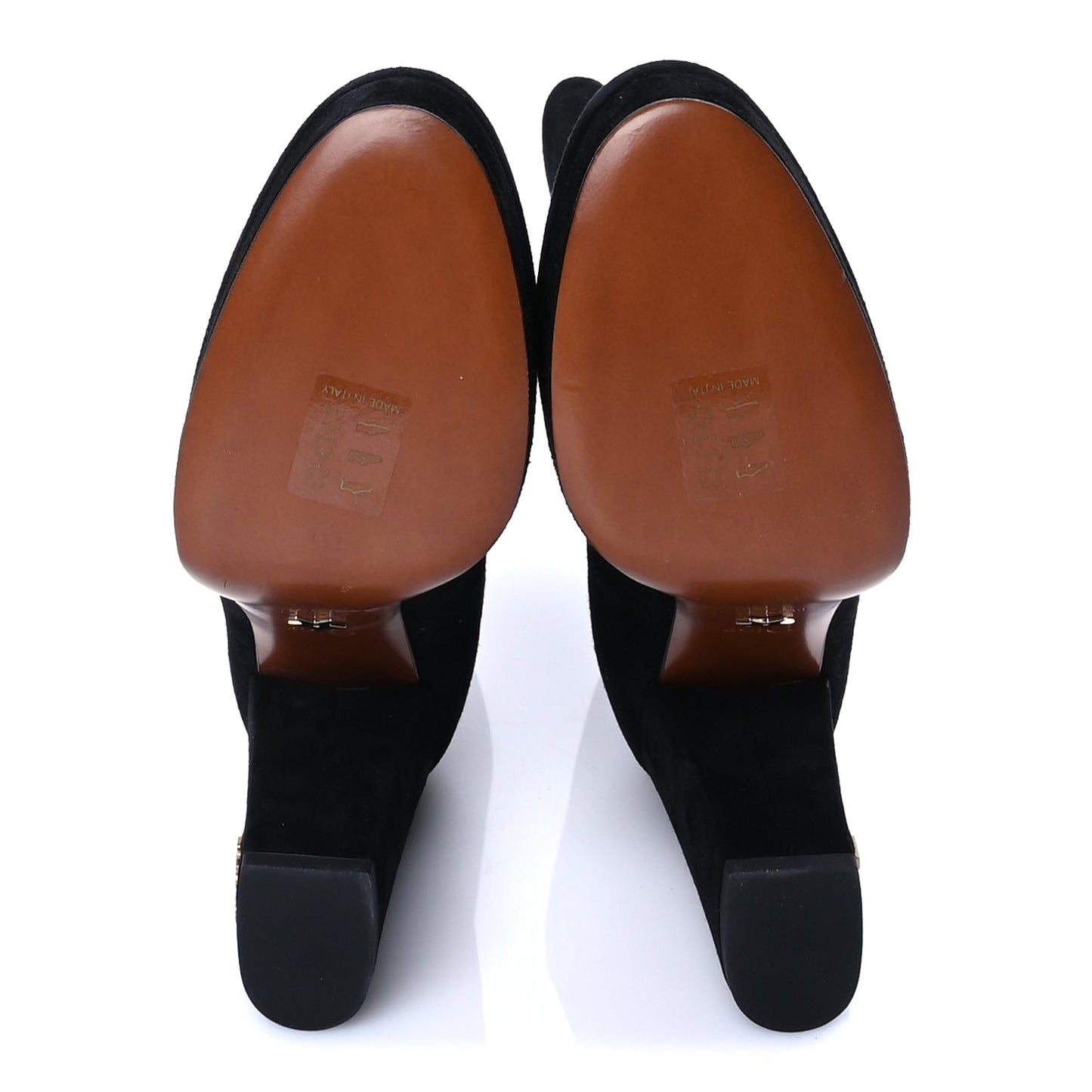 Christian Dior Suede D-rise Platform Ankle Boots 37.5 Black