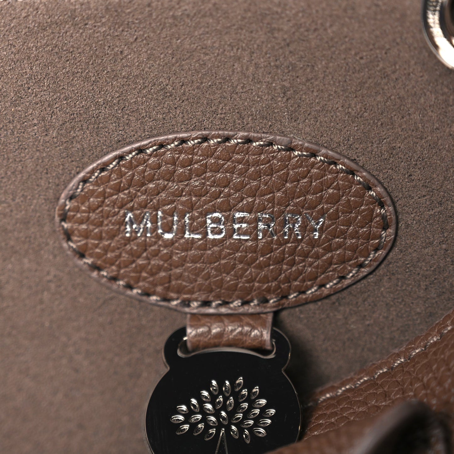 Mulberry Classic Grain Calfskin Bayswater Brown
