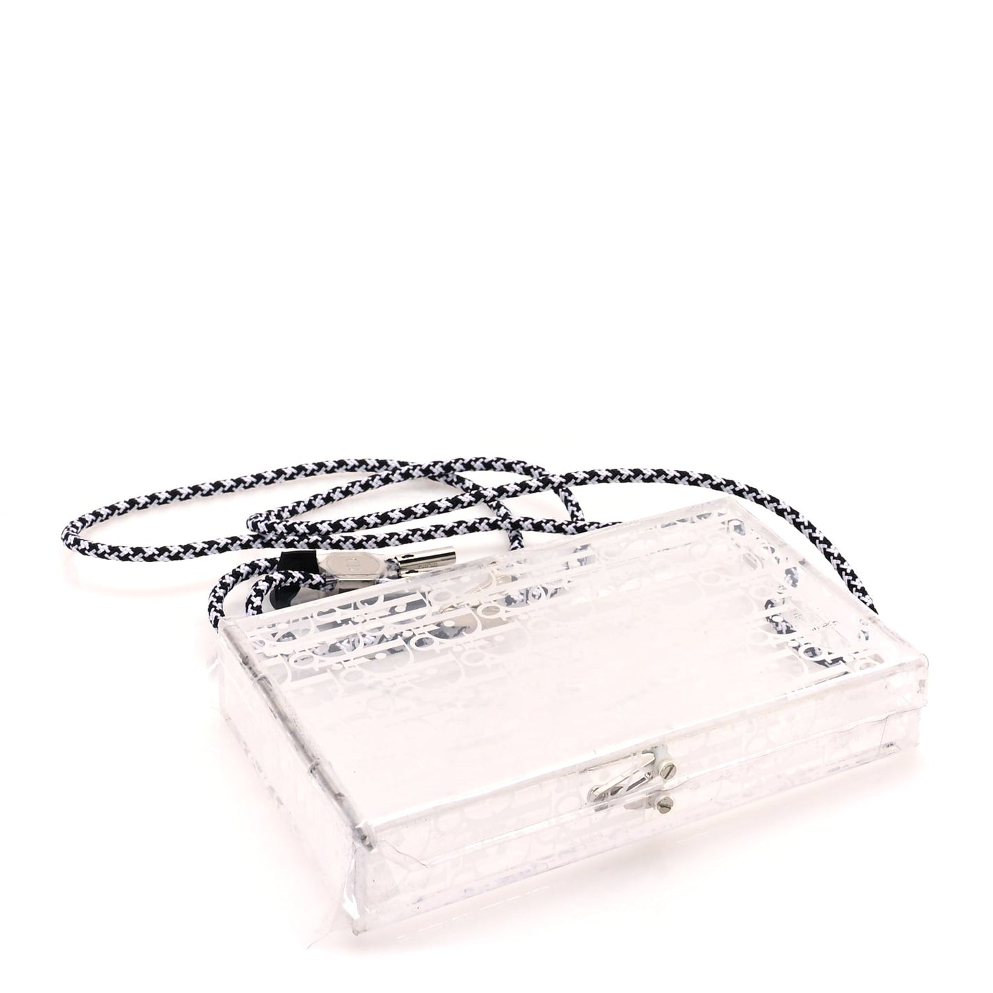 Christian Dior Plexiglass Vertical Pouch Translucent
