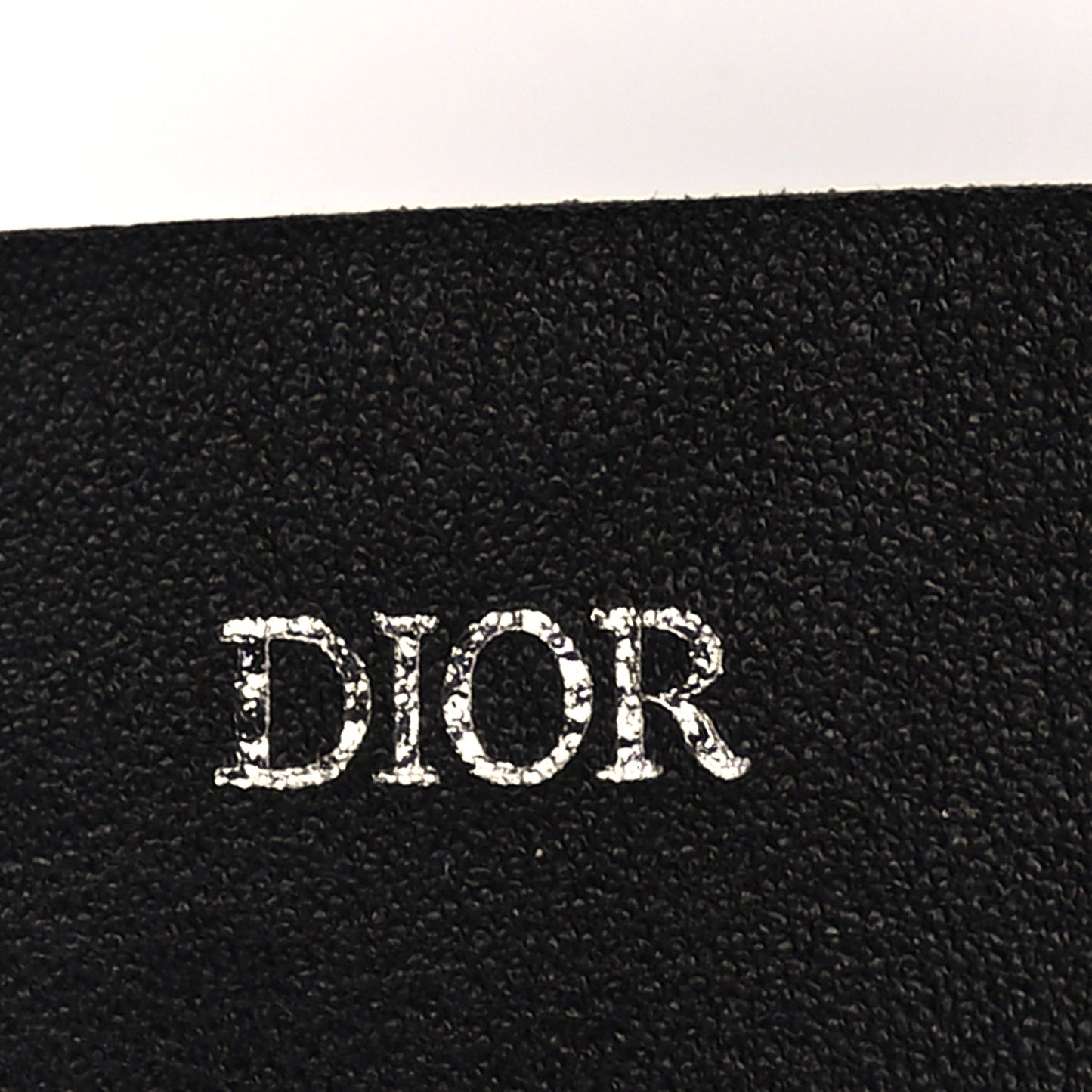 Christian Dior Plexiglass Vertical Pouch Translucent