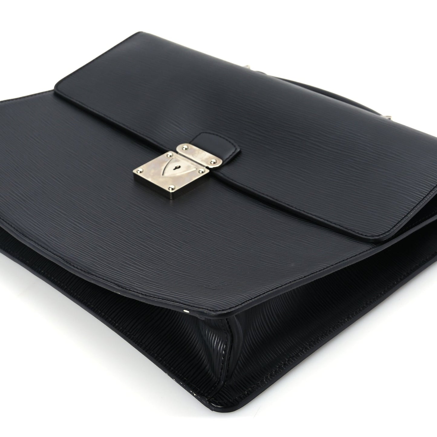 Louis Vuitton Epi Robusto 1 Compartment Briefcase  Black