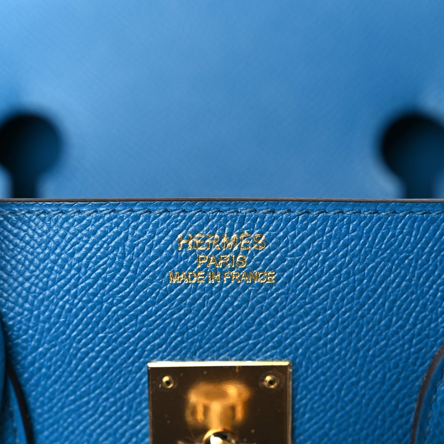 Hermes Epsom Birkin 35 Bleu Izmir