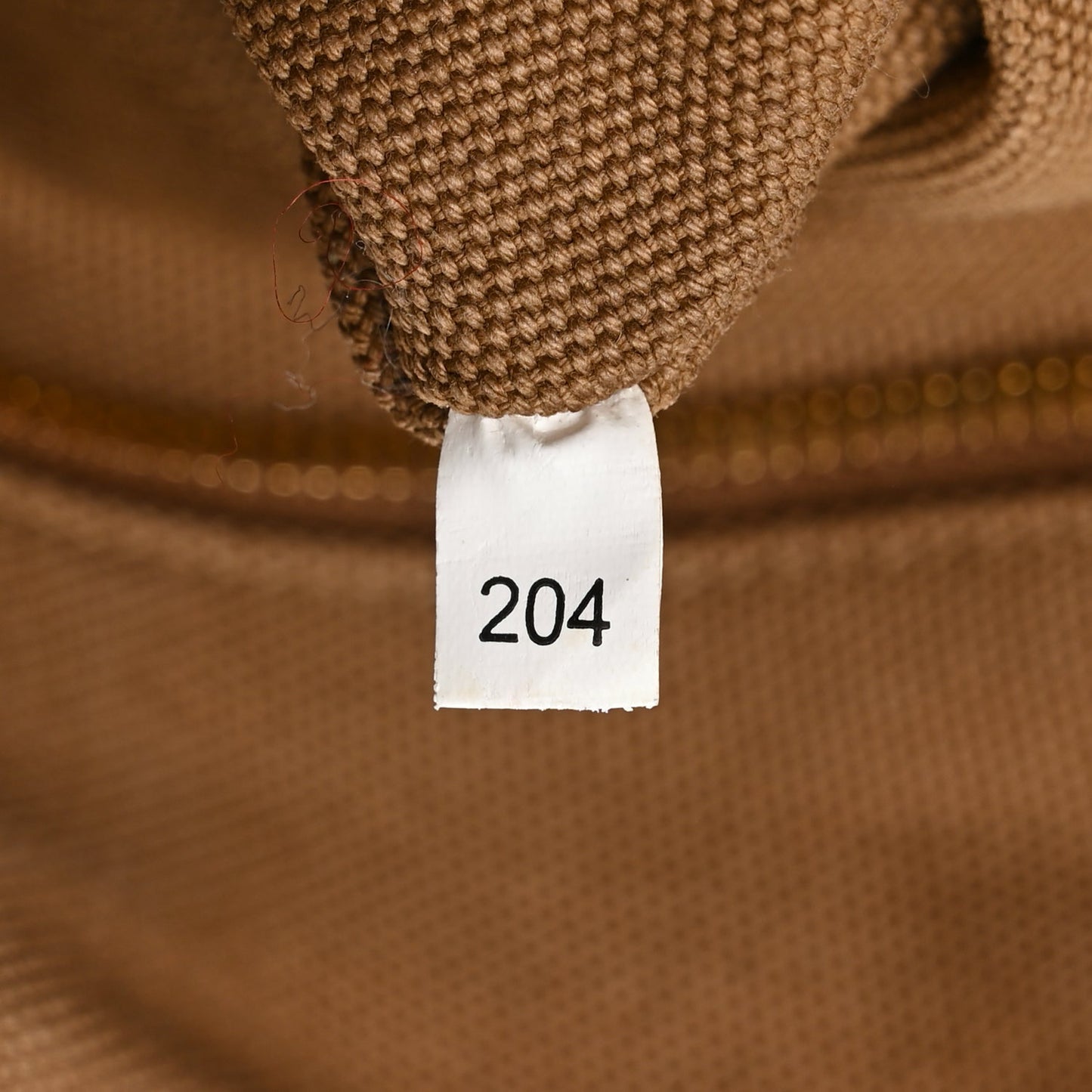 Prada Canapa Large Logo Tote Tabacco