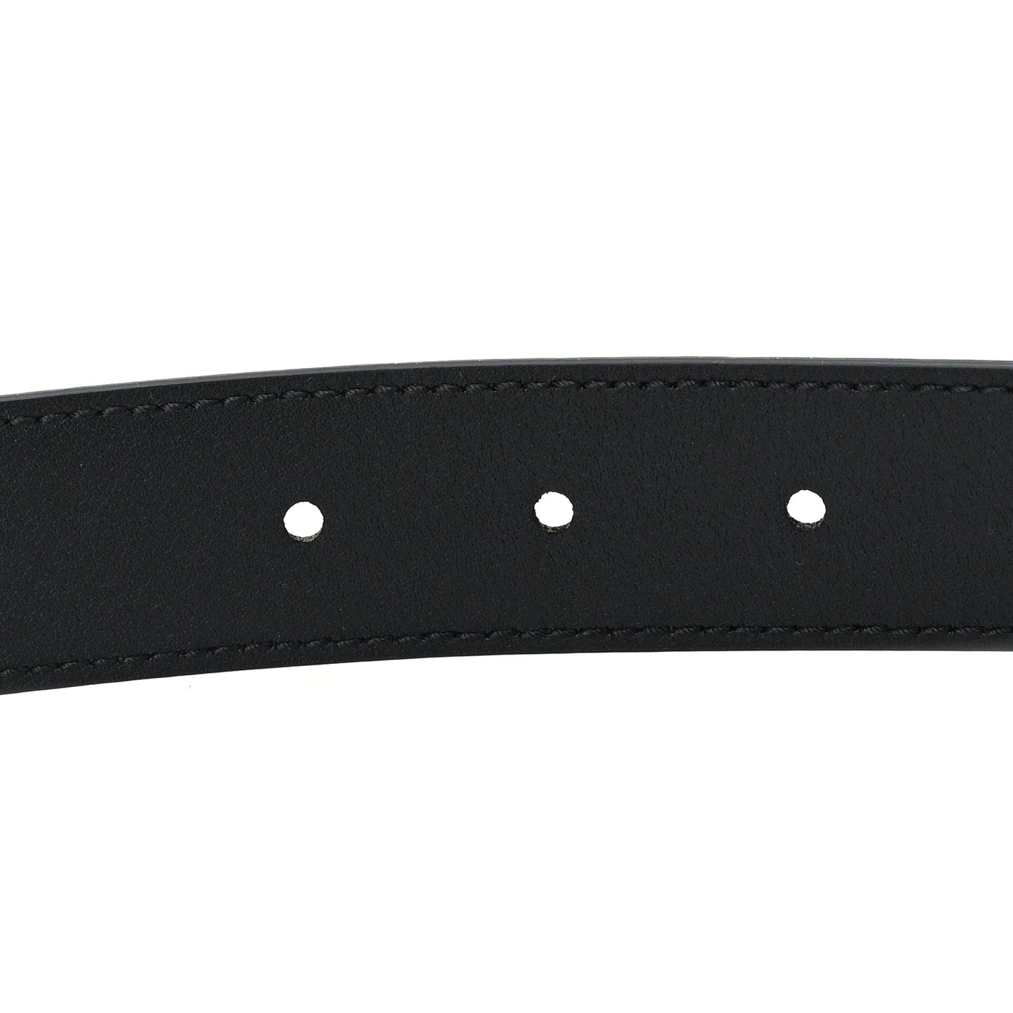 Gucci Calfskin Buckle Belt 90 36 Black