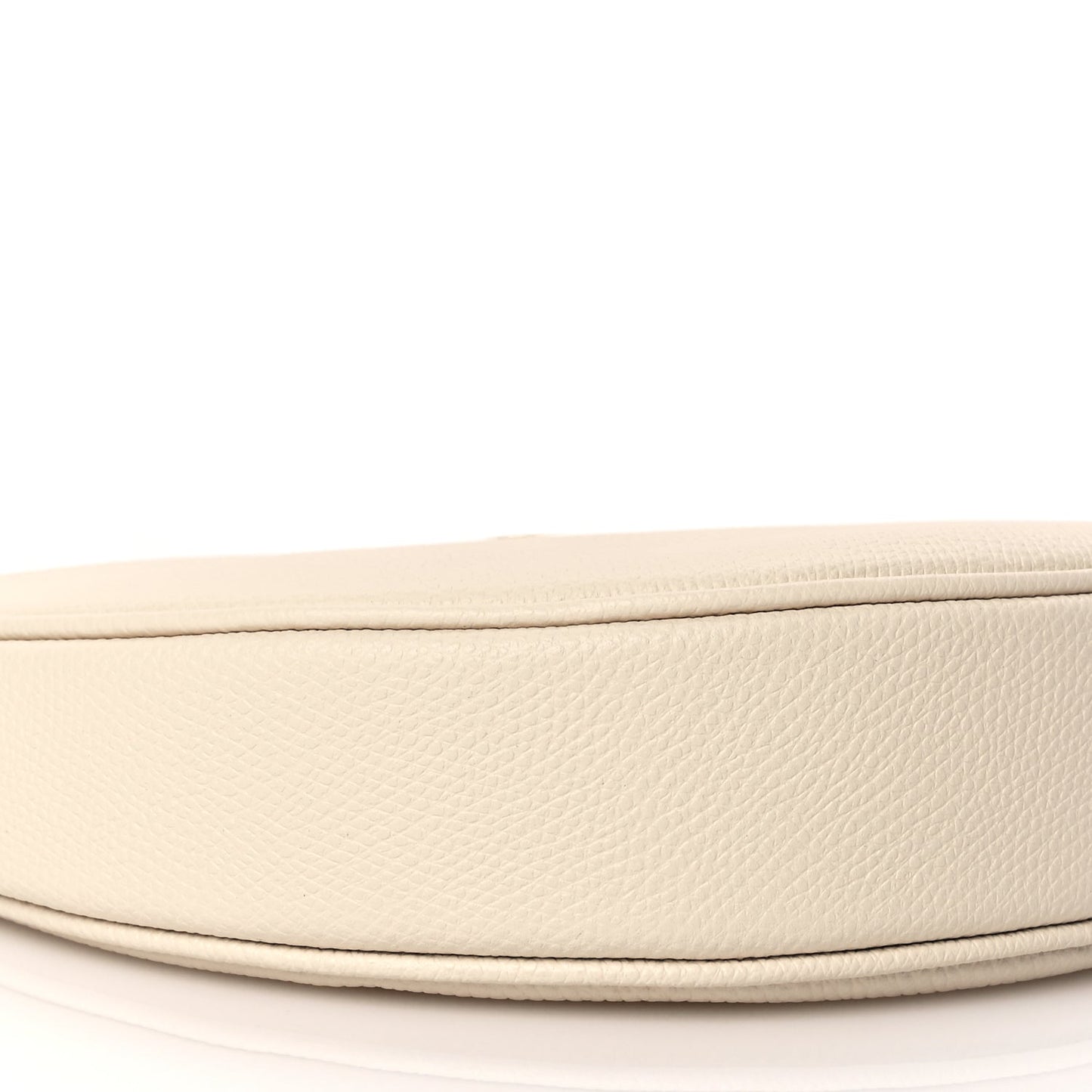 Valentino Grainy Calfskin Mini Vlogo Signature Hobo Bag Light Ivory