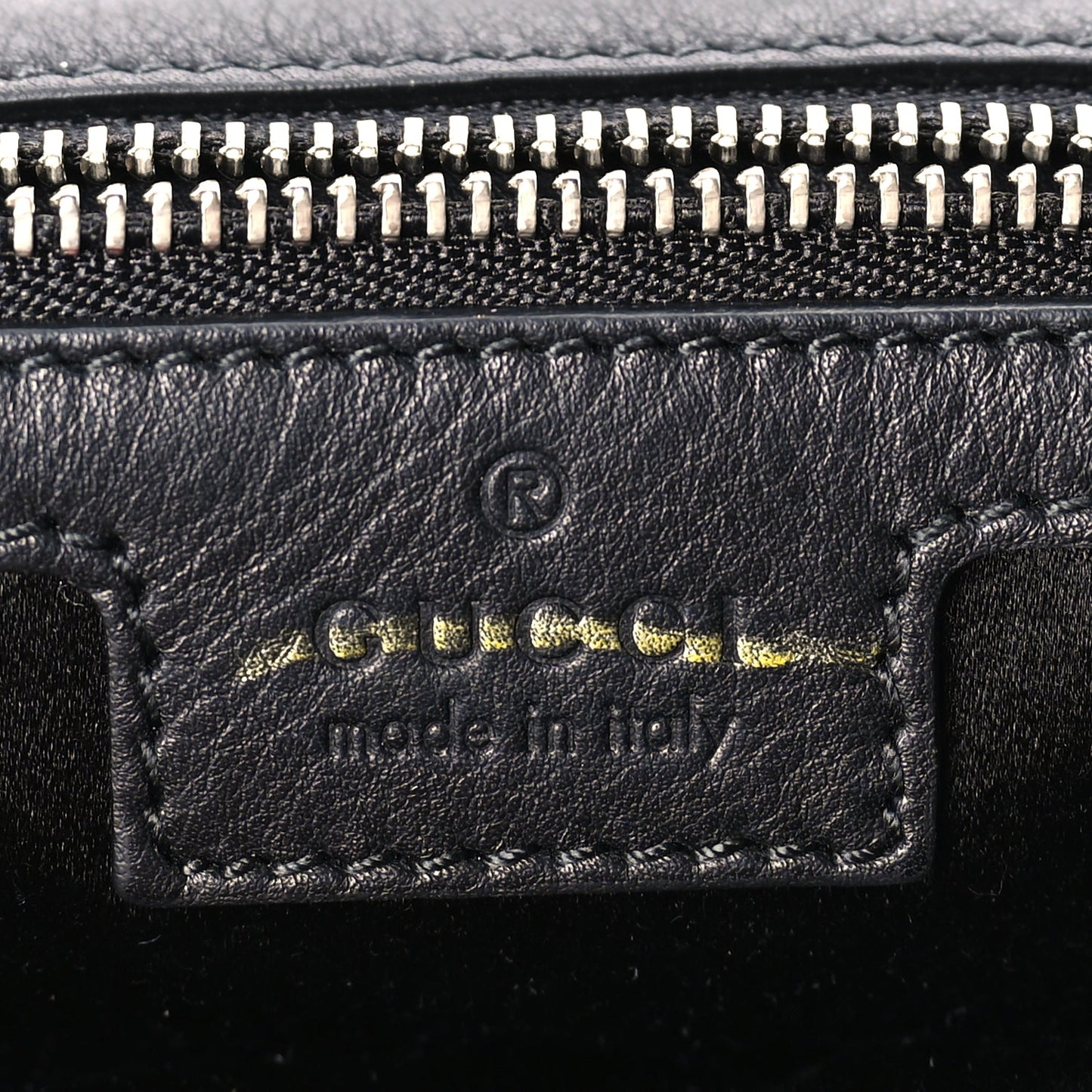 Gucci Satin Sequin Beaded Zebra Small GG Marmont Shoulder Bag  Black White