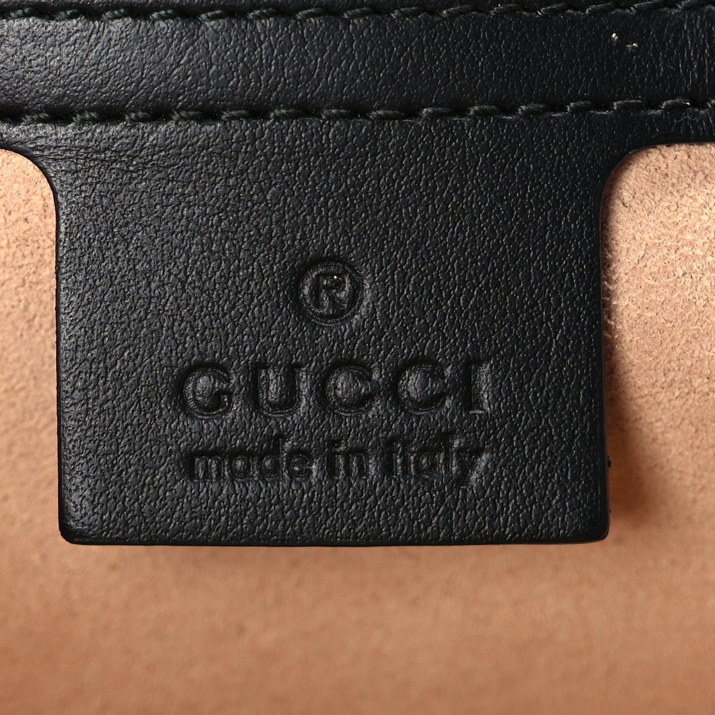 Gucci Calfskin Matelasse Animal Studs Medium GG Marmont Shoulder Bag  Black