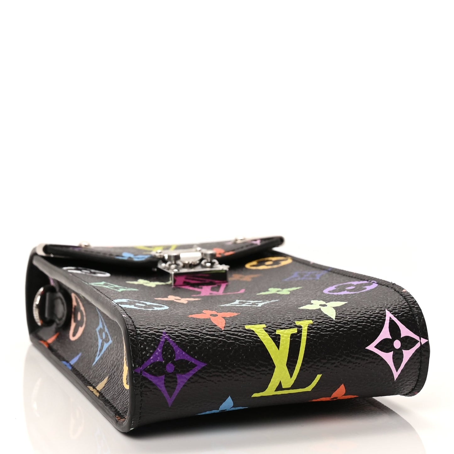 Louis Vuitton LV X TM Monogram Multicolor Phone Pouch Metis  Black