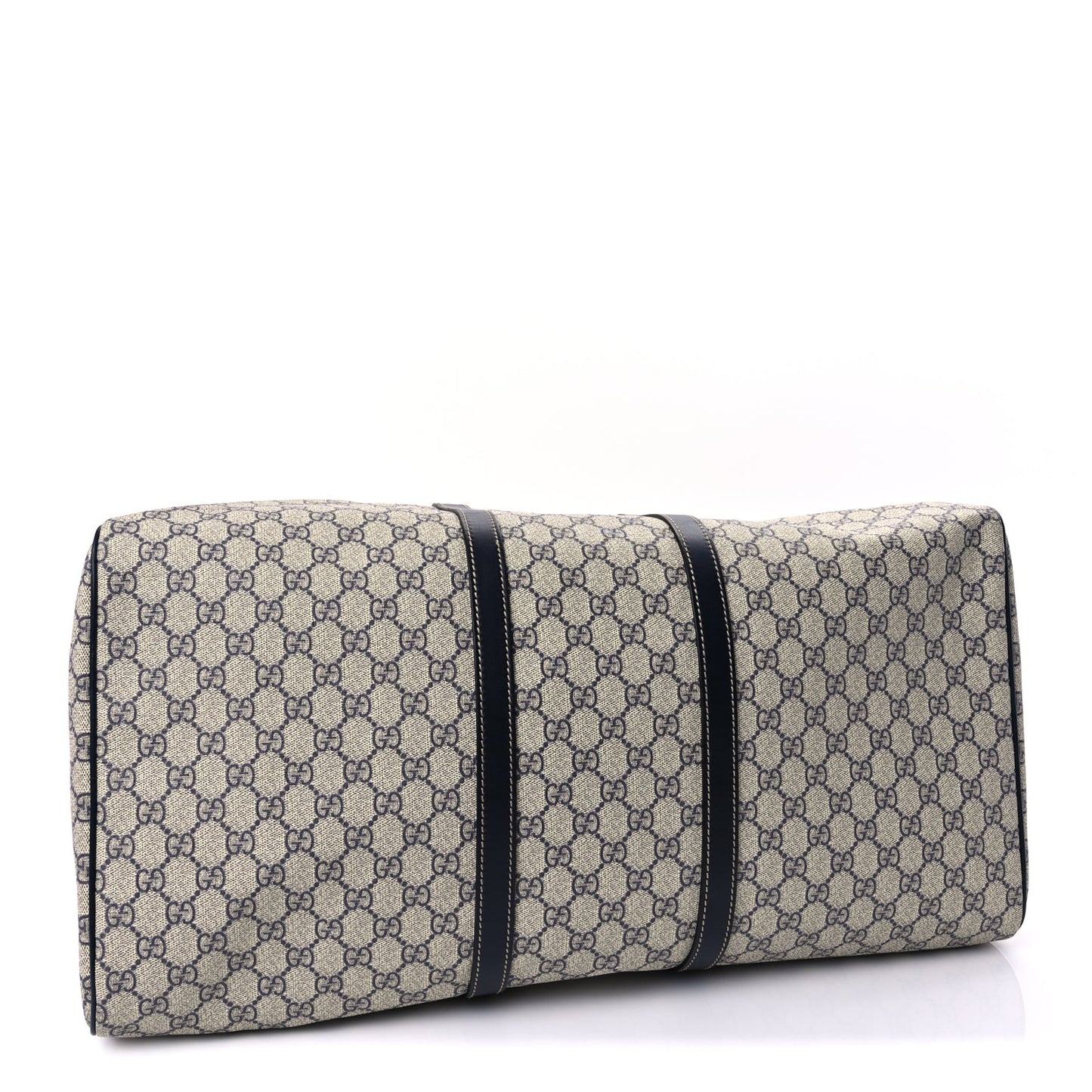 Gucci Plus Monogram Large Carry On Duffle Bag  Navy