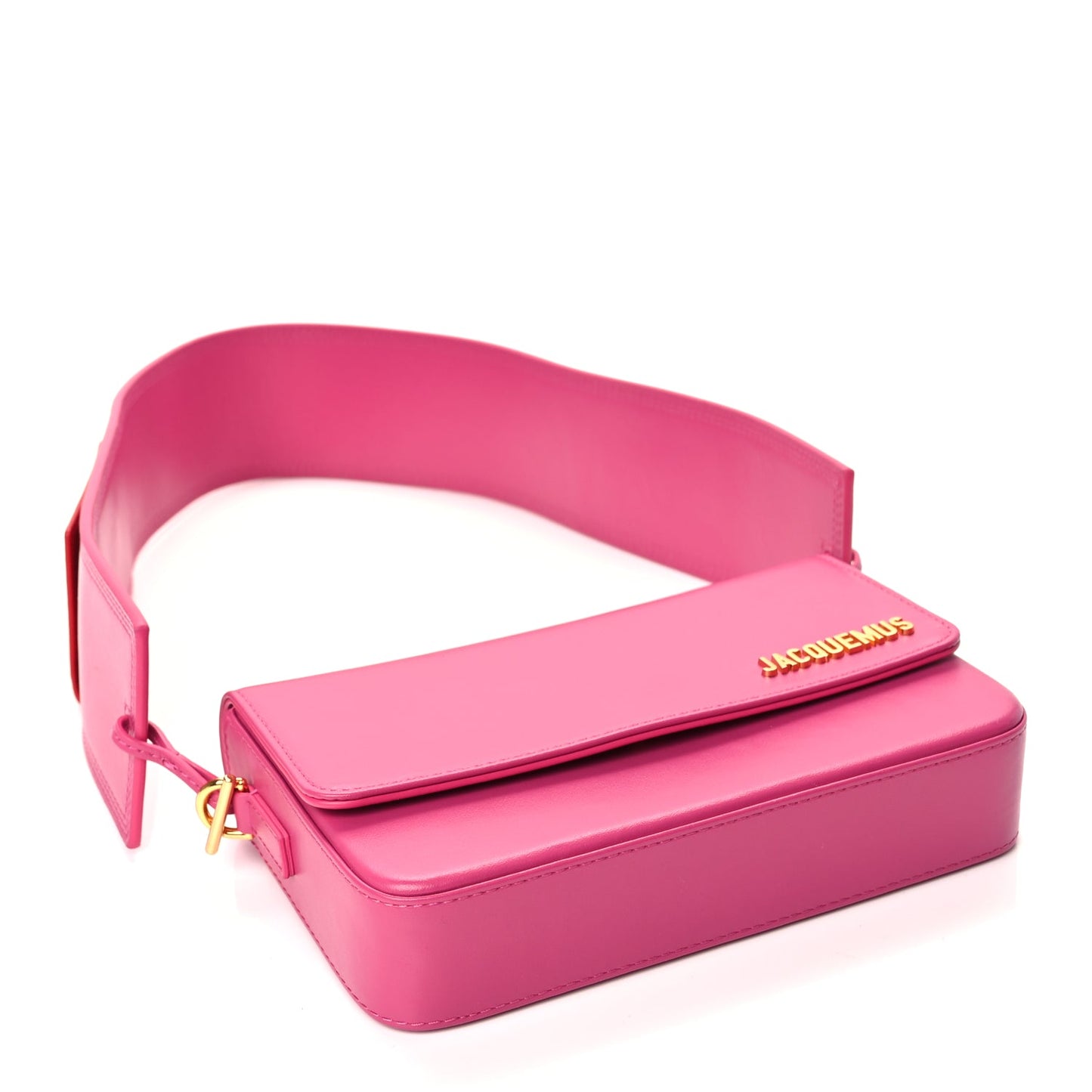 Jacquemus Smooth Calfskin Le Carinu Pink