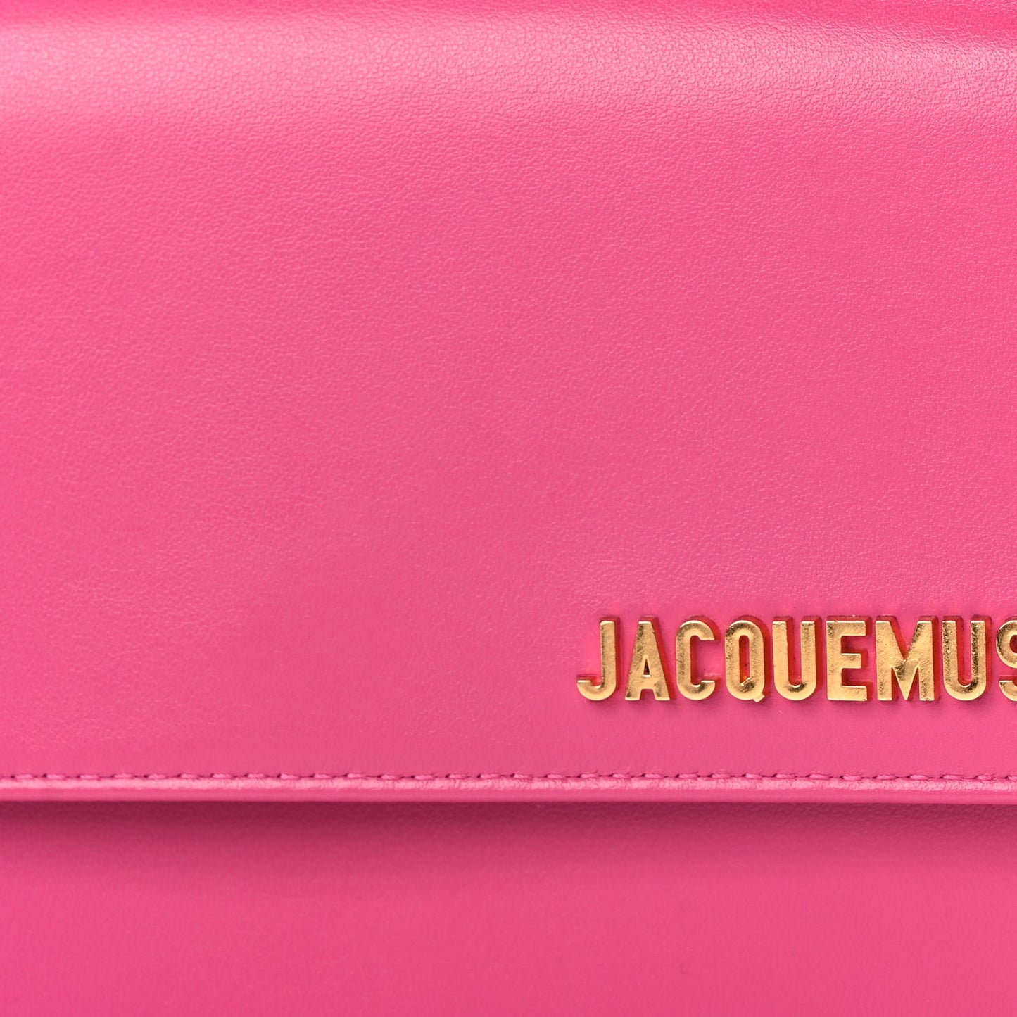 Jacquemus Smooth Calfskin Le Carinu Pink