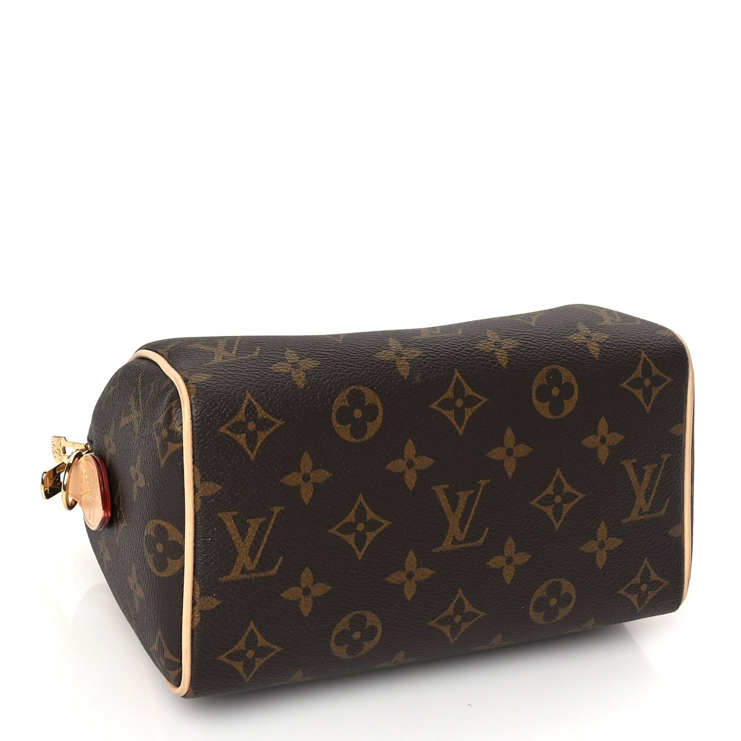 Louis Vuitton Monogram Speedy Bandouliere 20 Beige