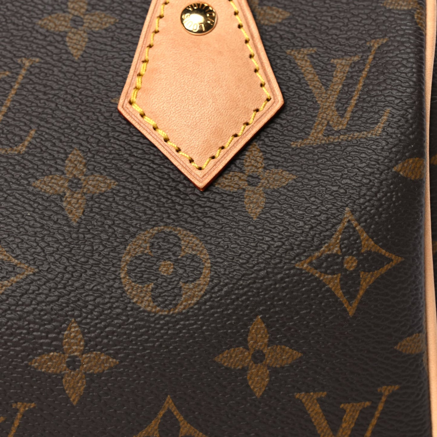 Louis Vuitton Monogram Speedy Bandouliere 20 Beige