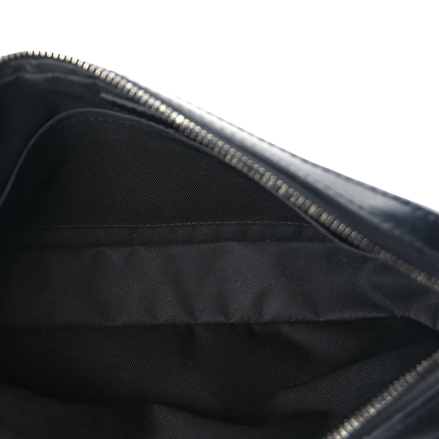 Louis Vuitton Calfskin Monogram Shadow Duo Messenger Black Black