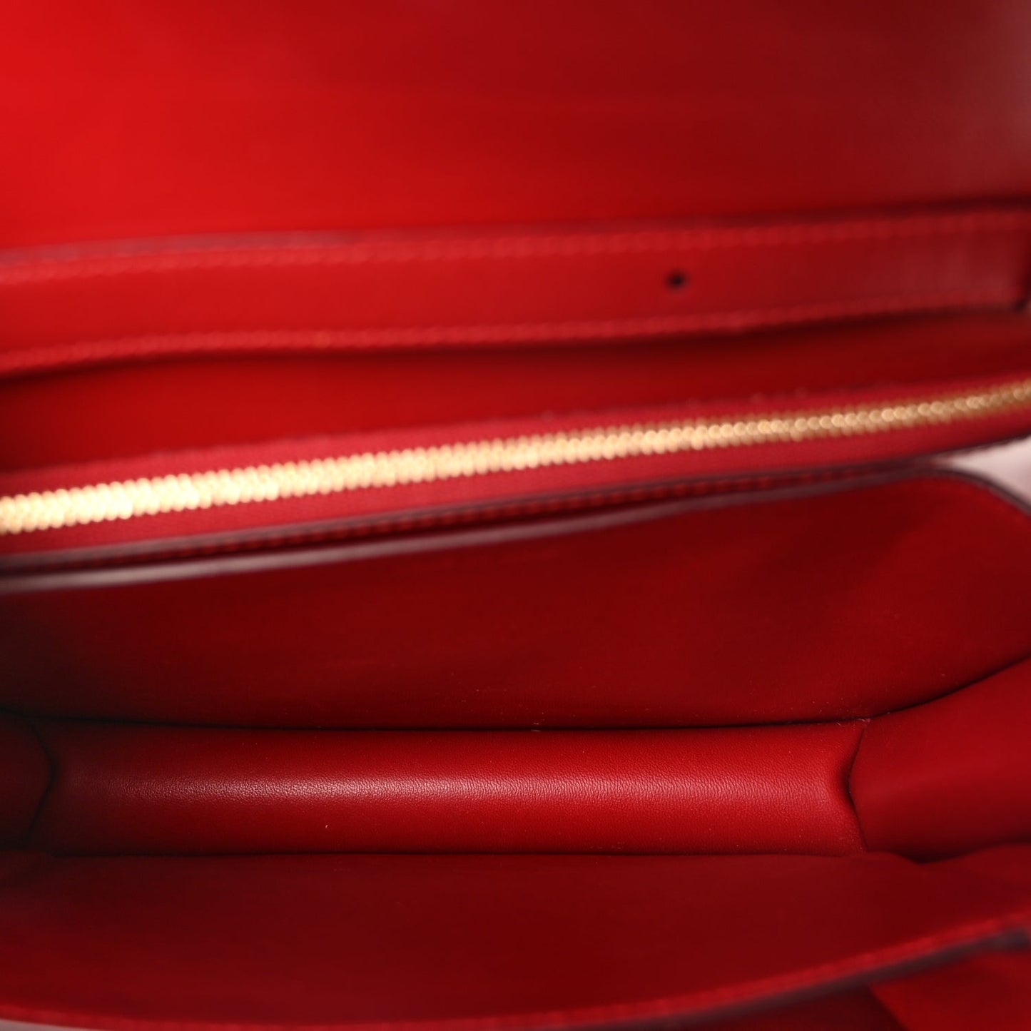 Celine Box Calfskin Medium Classic Box Flap Bag Red