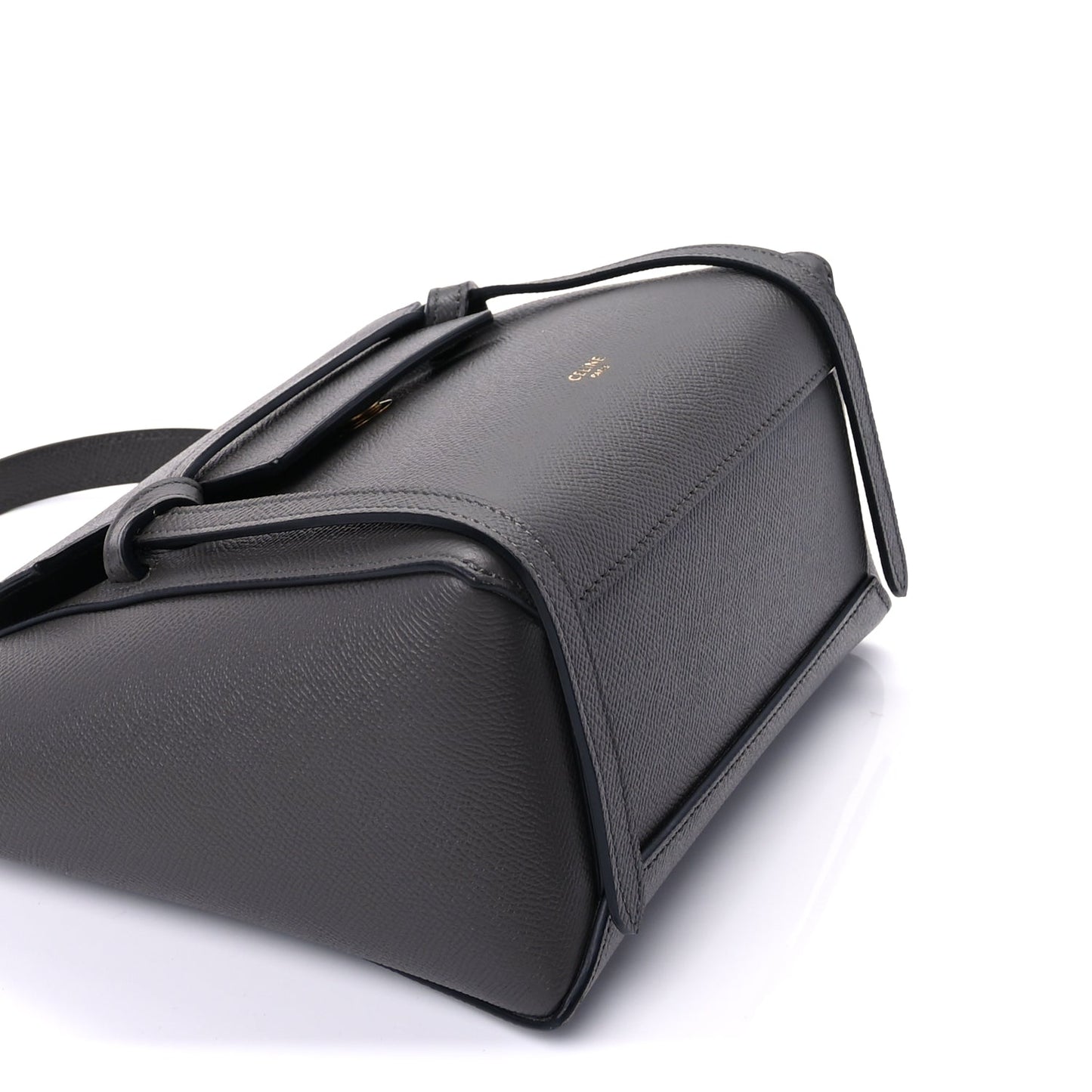 Celine Grained Calfskin Nano Belt Bag Grey