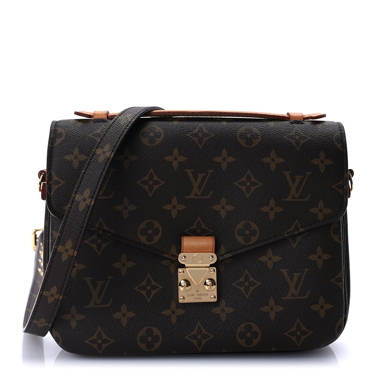 Louis Vuitton Monogram Pochette Metis Brown